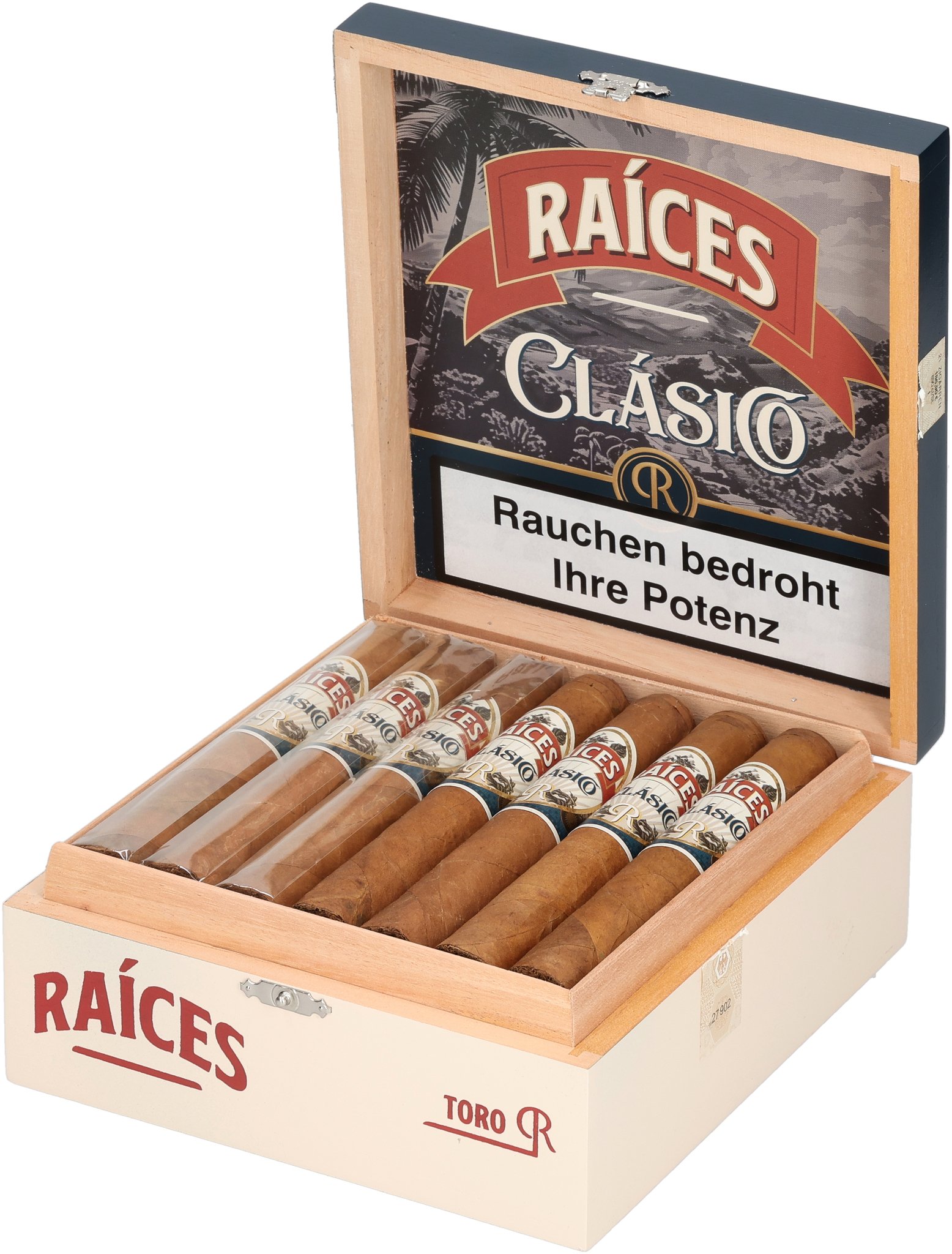 Clasico Toro Kiste offen