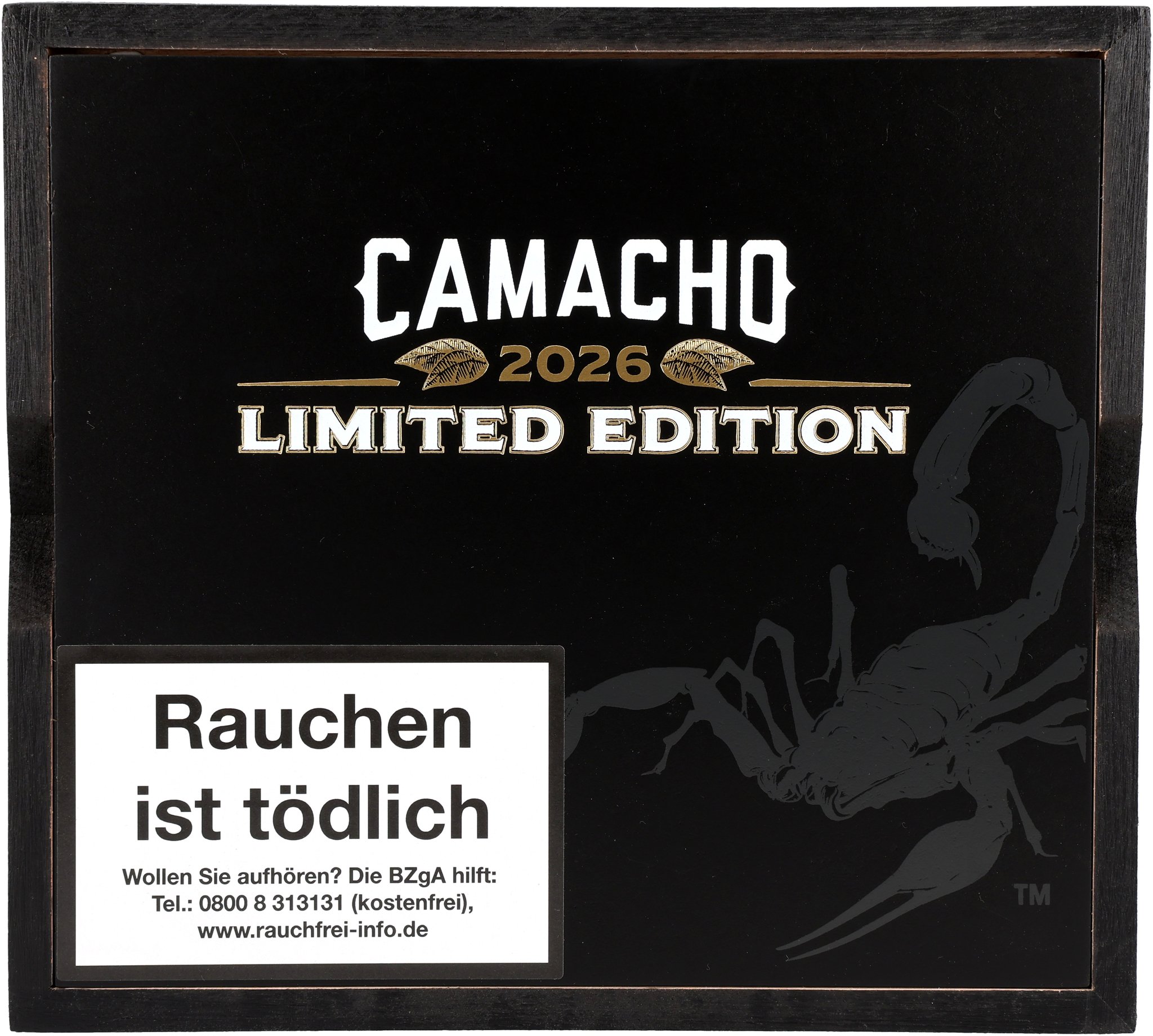 Camacho LE 2026 Perfecto box front