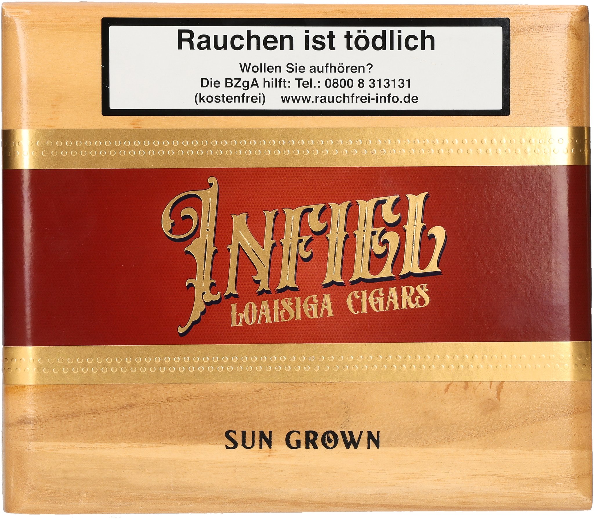 Loaisiga Infiel Sun Grown Toro Gordo_Kiste Frontal