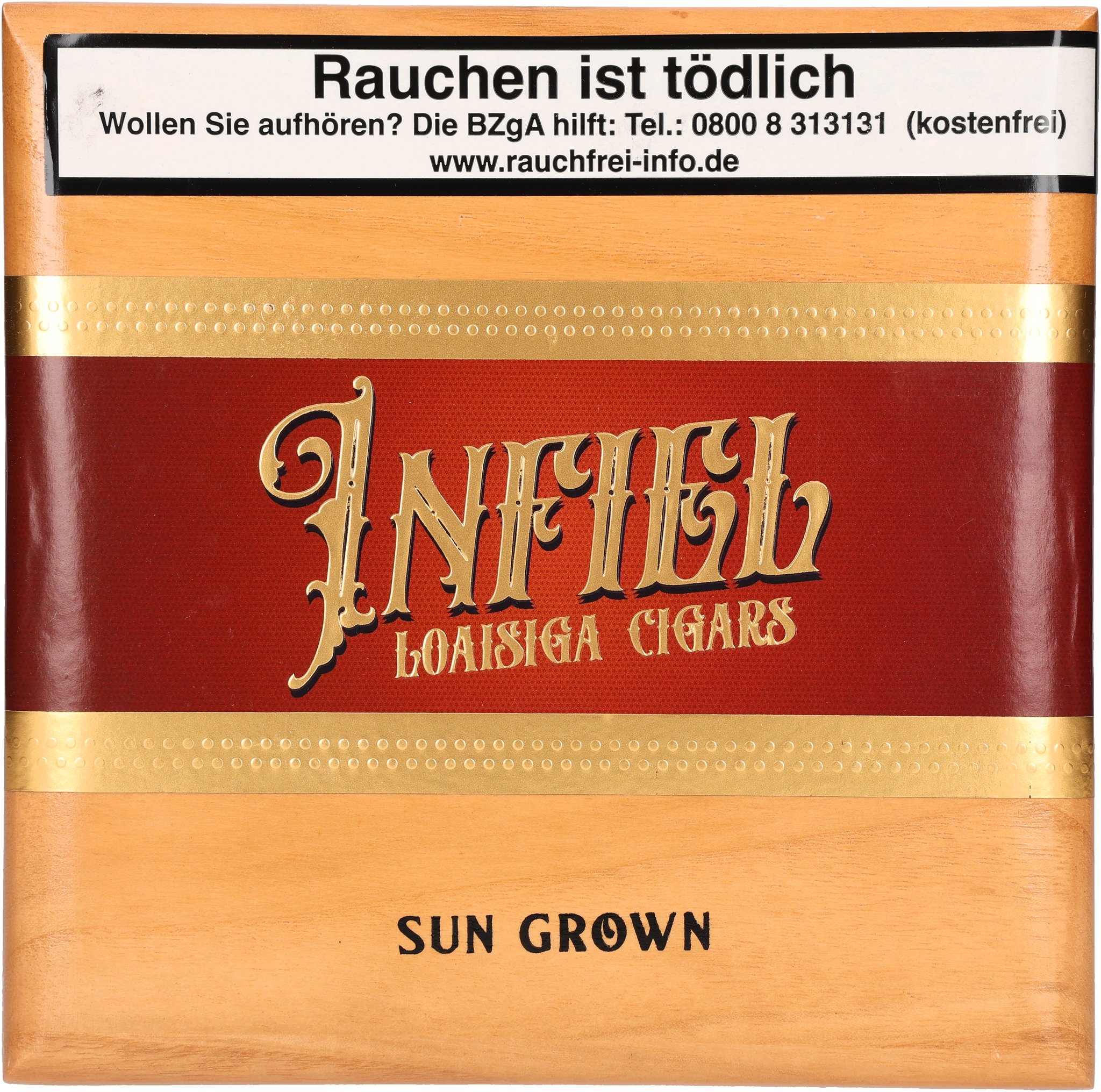 Loaisiga Infiel Sun Grown Torpedo box front