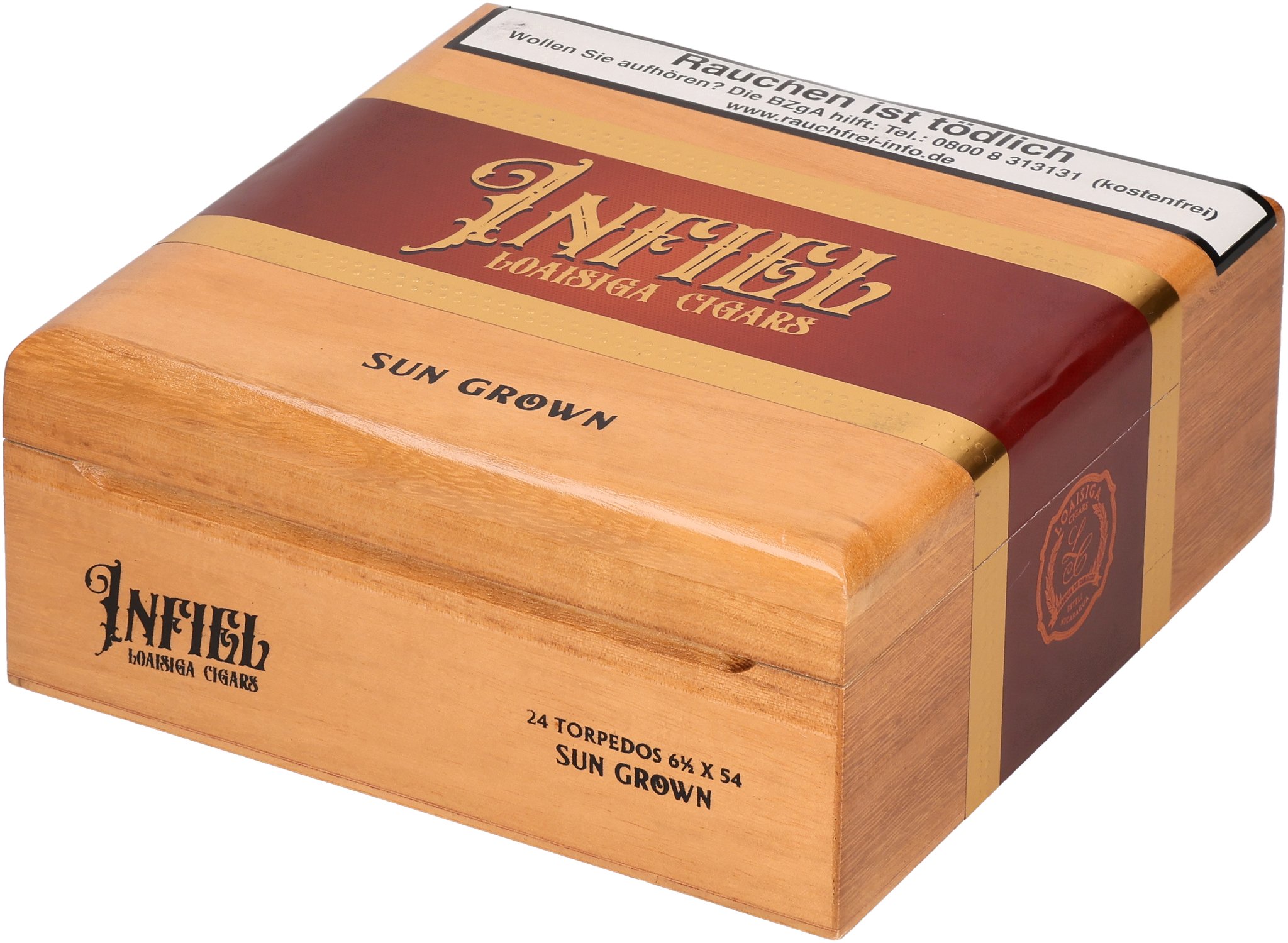 Loaisiga Infiel Sun Grown Torpedo box