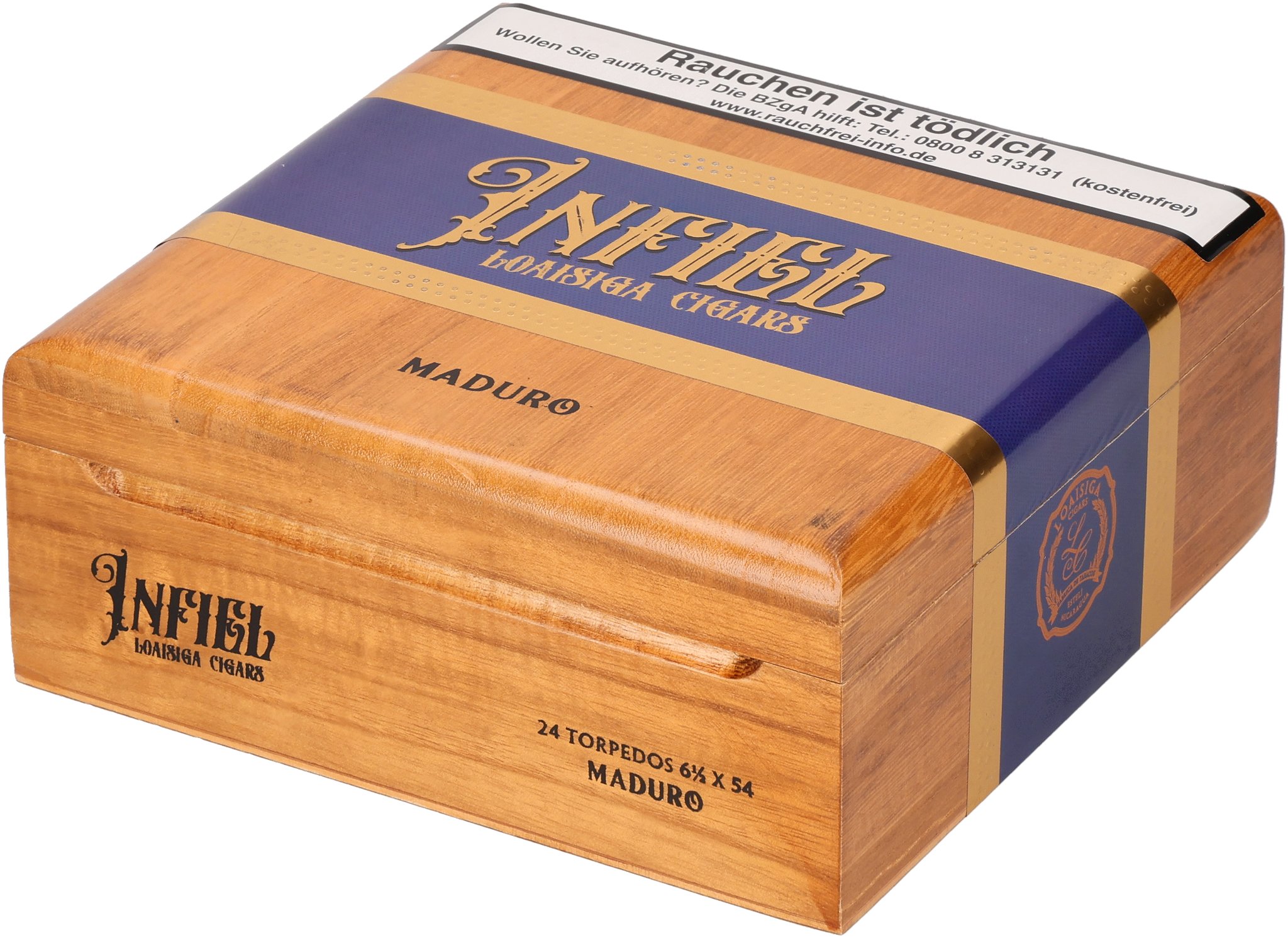 Loaisiga Infiel Maduro Torpedo box