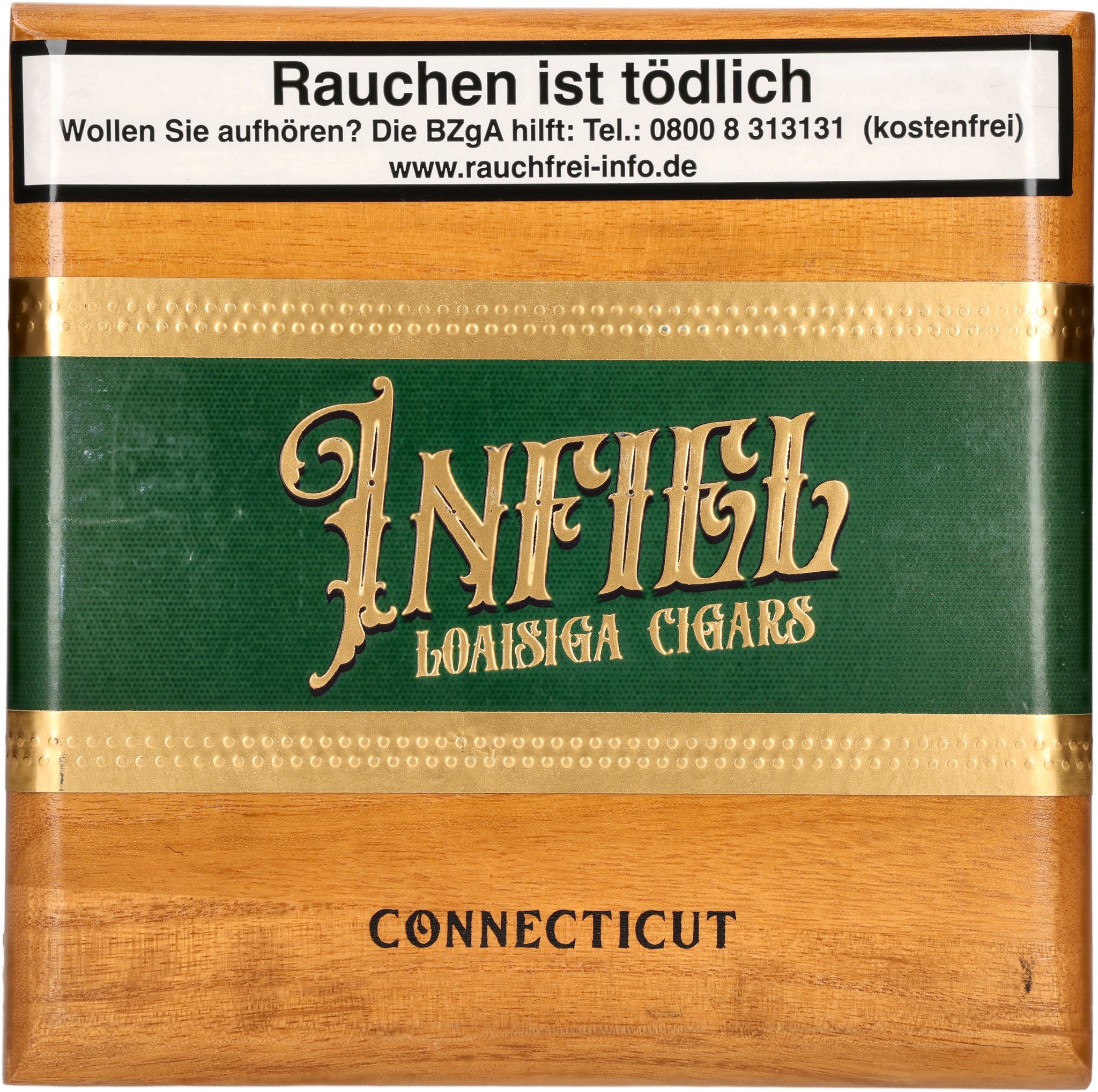 Infiel Connecticut Torpedo box front
