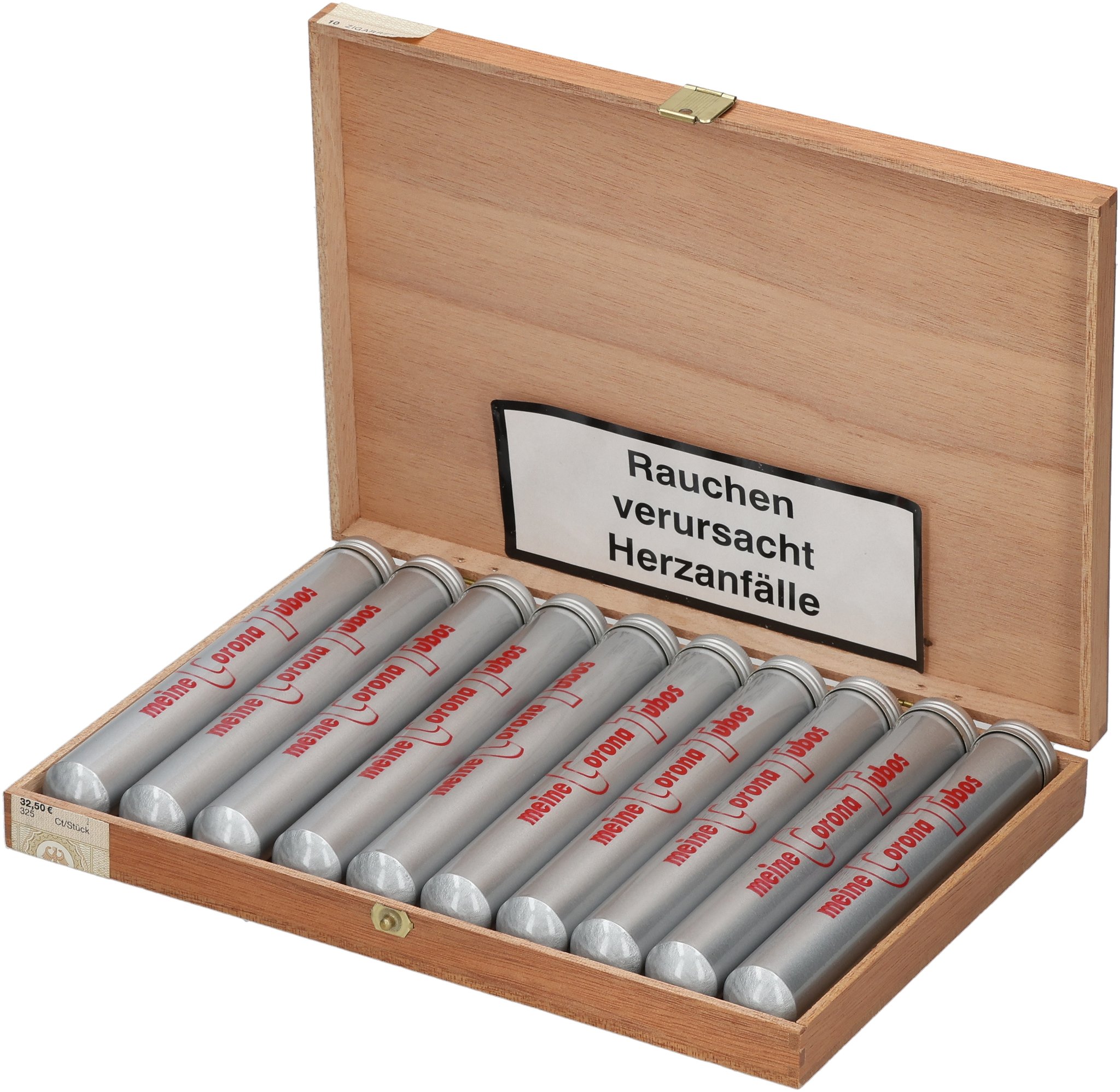 Corona Tubos Brasil box open