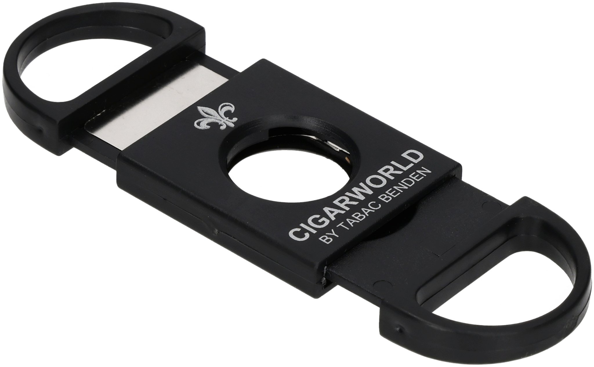 CIGARWORLD Cutter Schwarz Doppelklinge_04