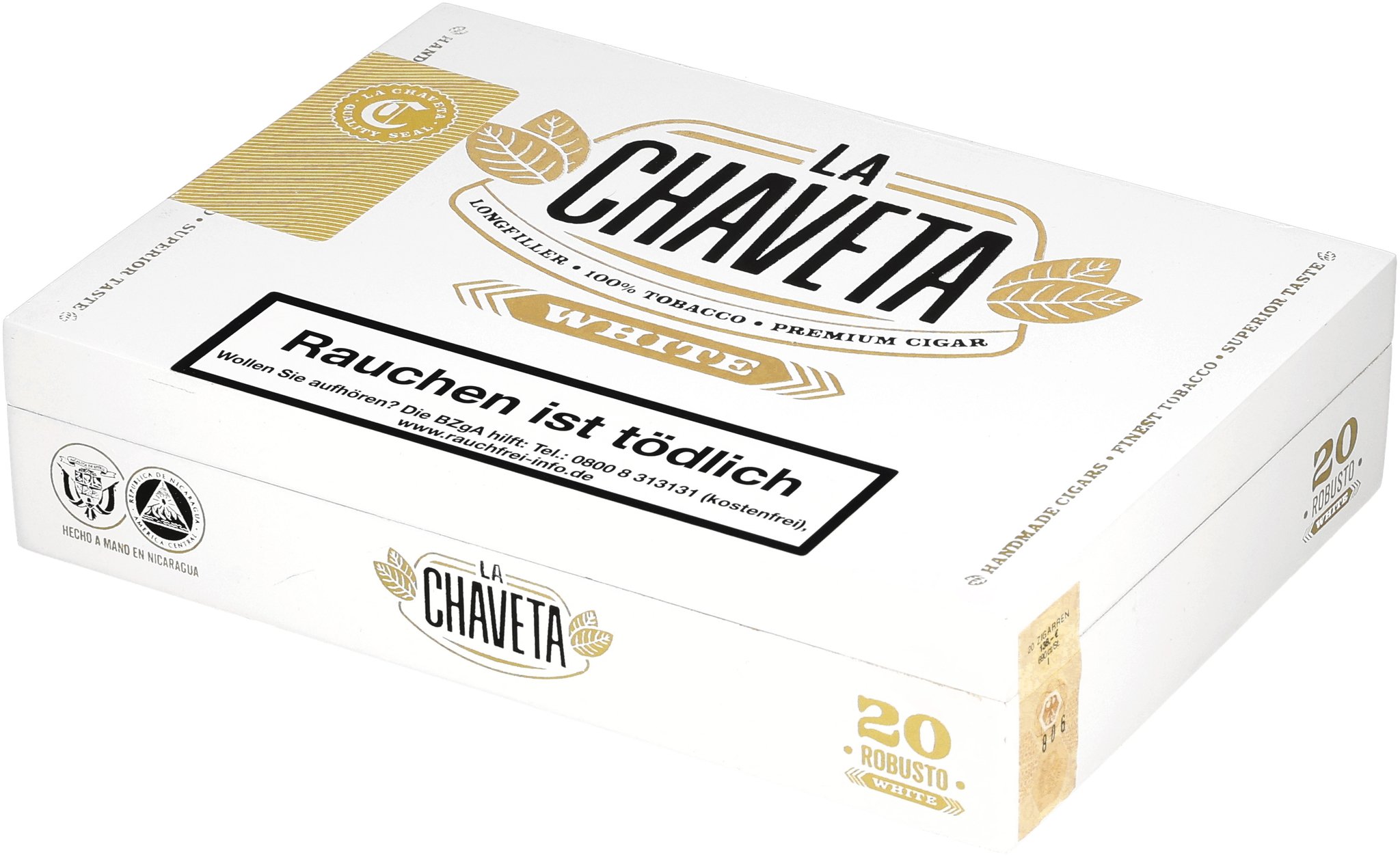 La Chaveta White Robusto_Kiste