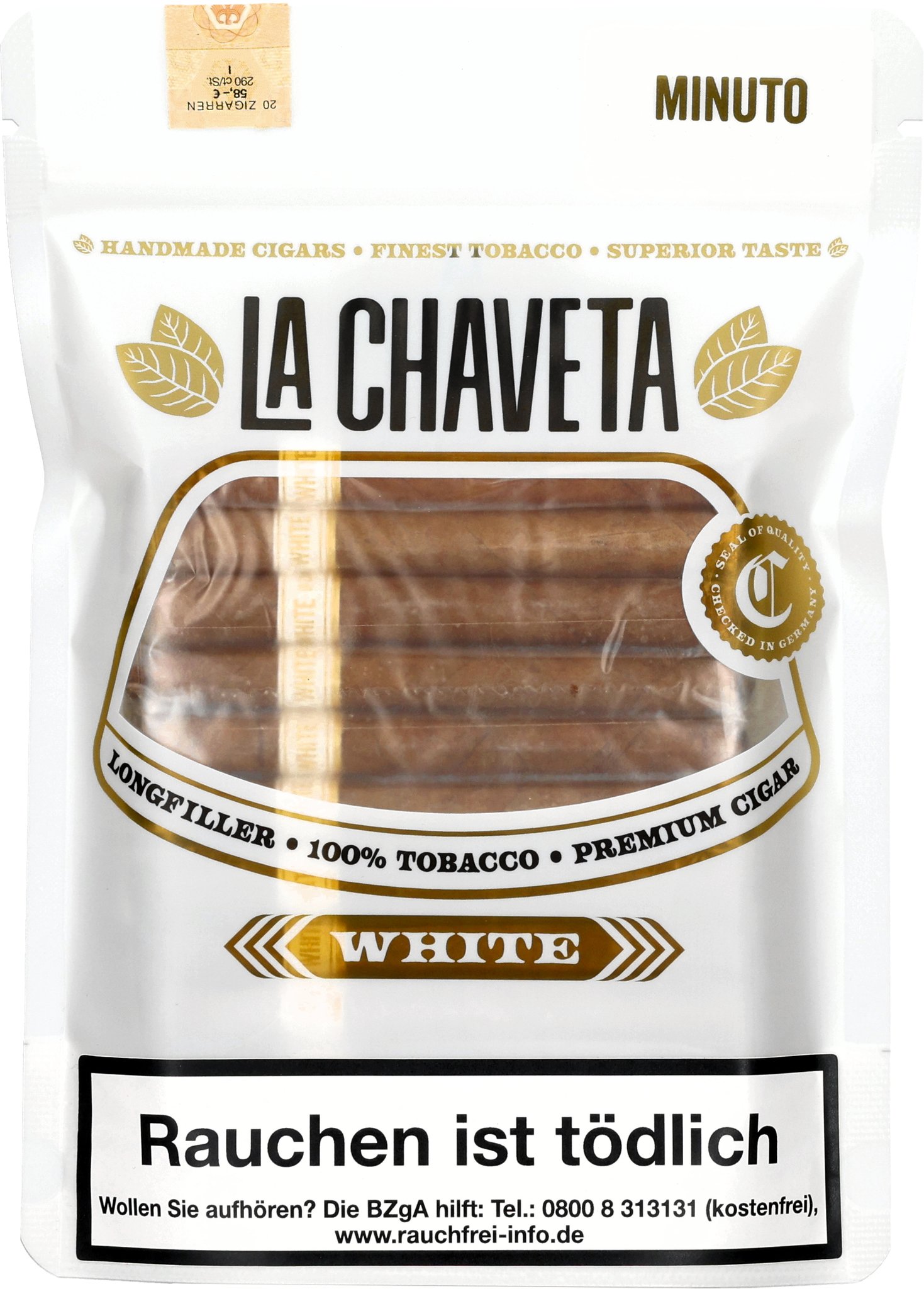 La Chaveta White Minuto_Front Freshpack