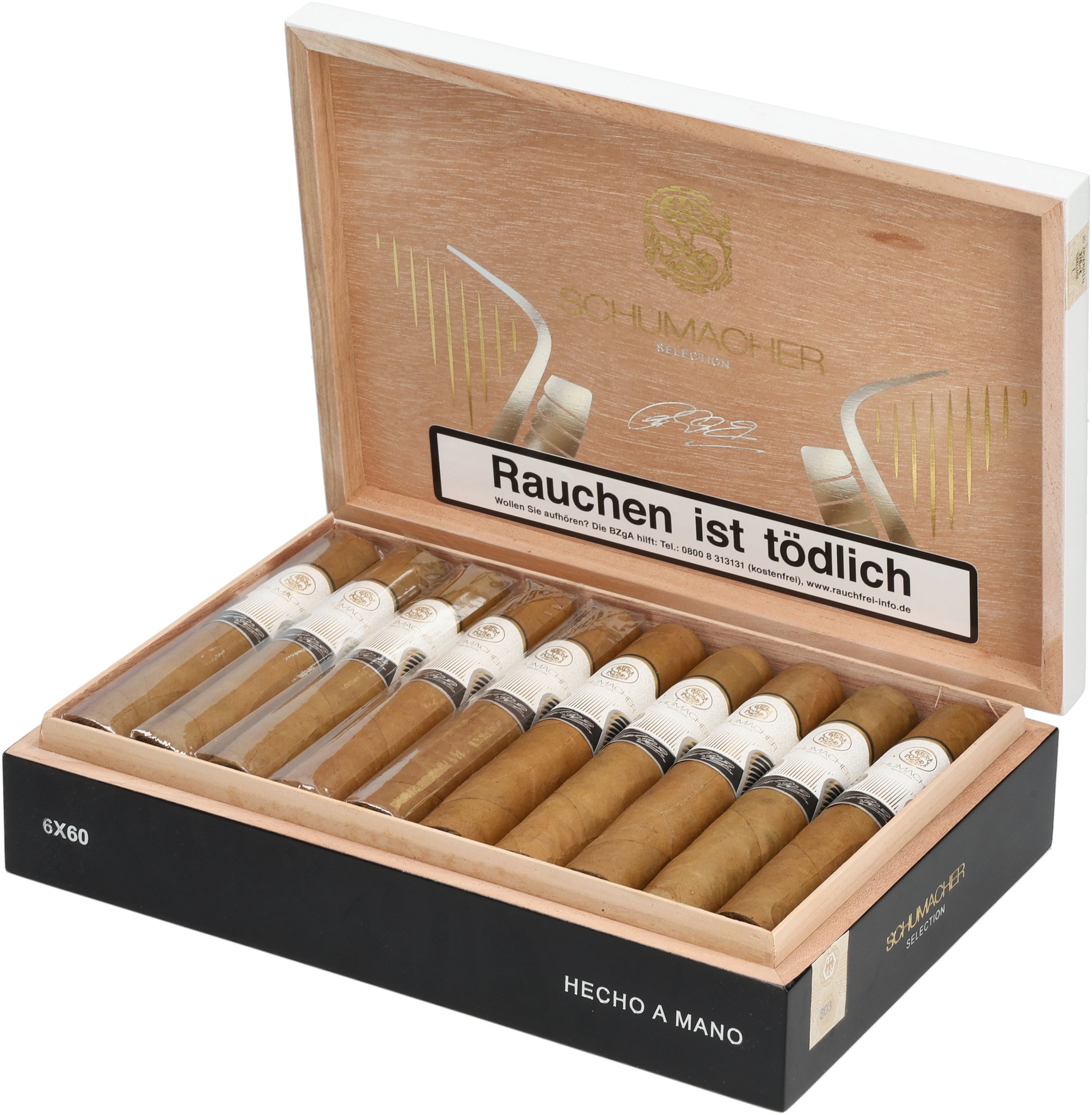 Selection Double Toro box open