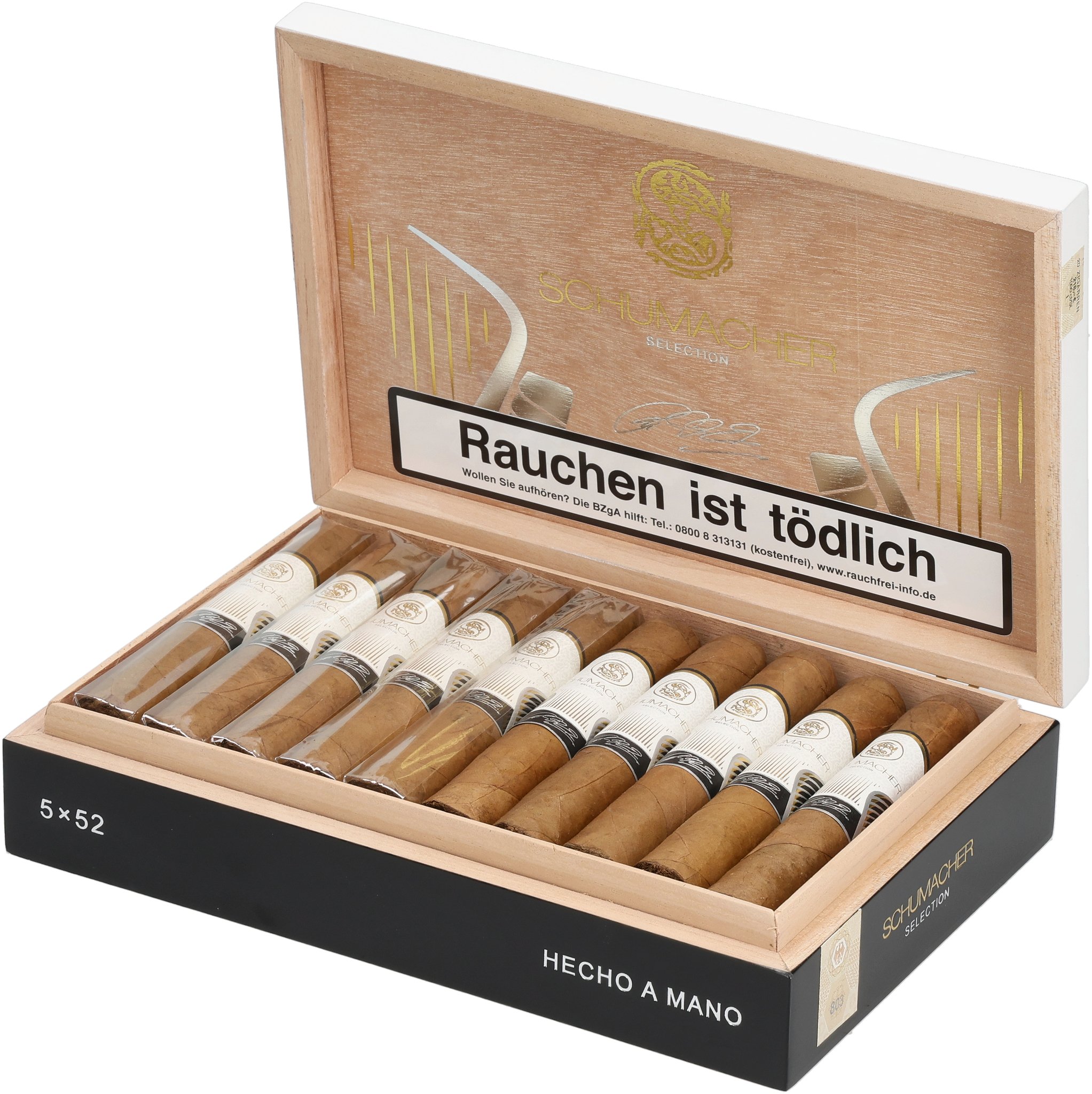 Selection Robusto box open