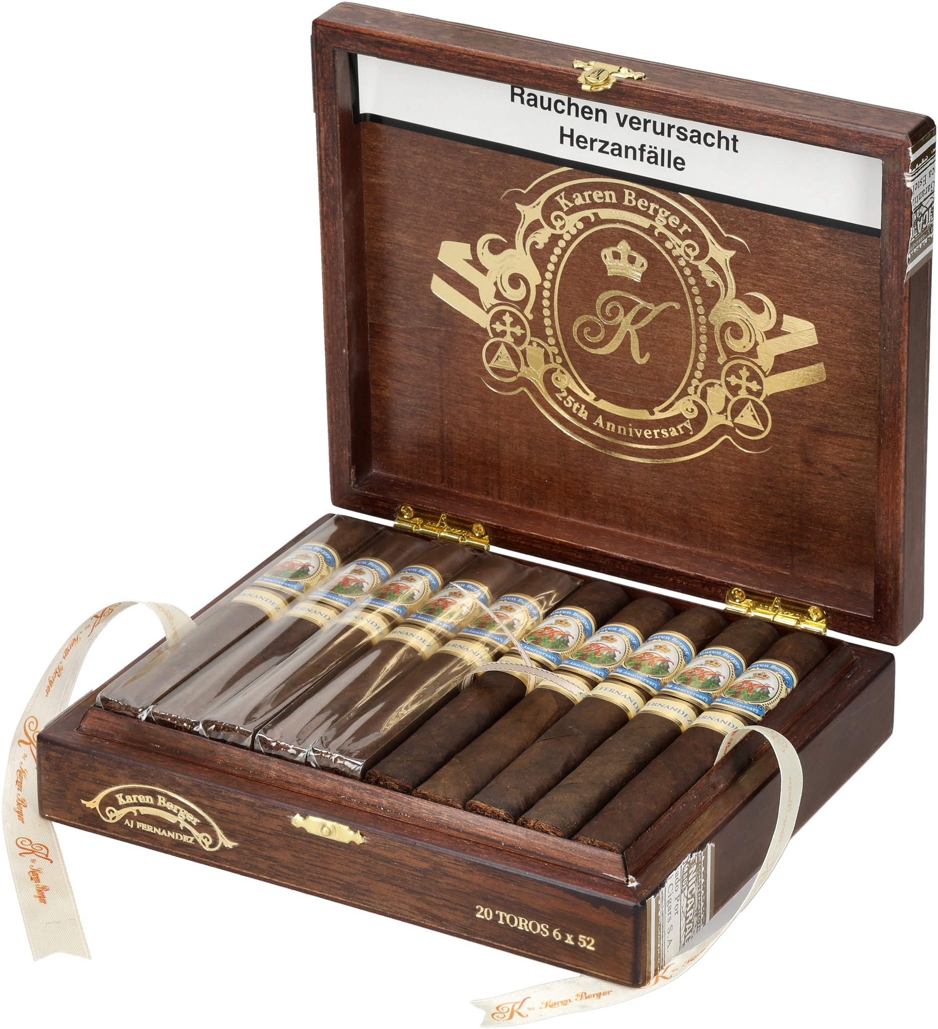 25th Anniversary box open