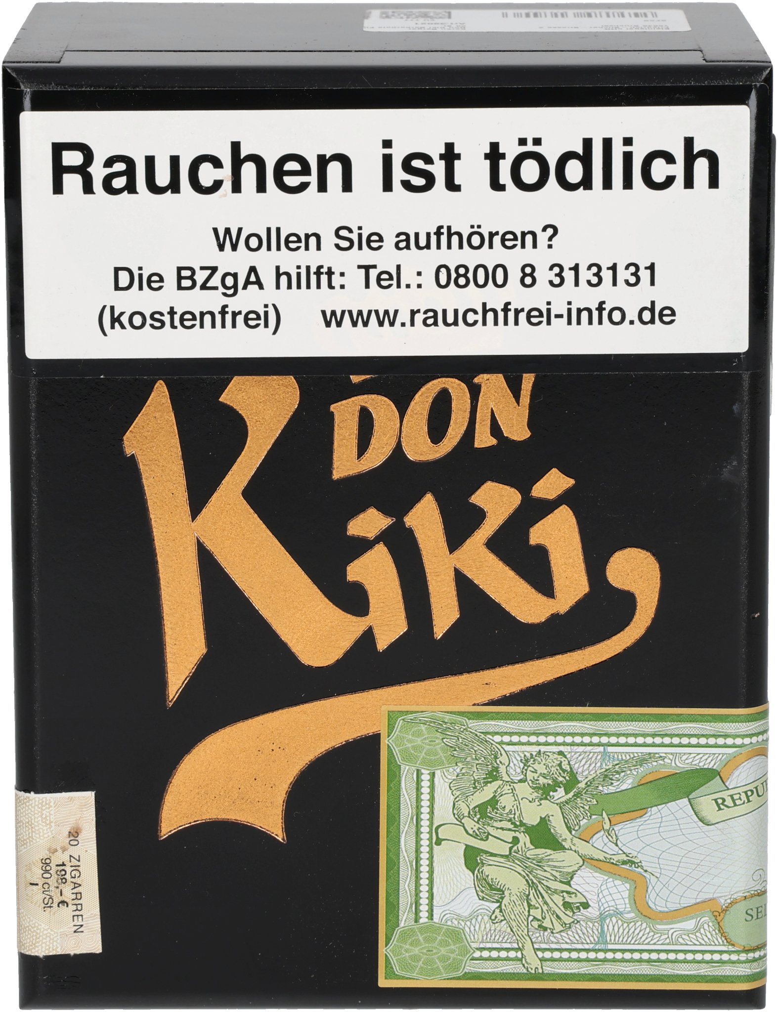 Don Kiki Figurado Barber Pole box front