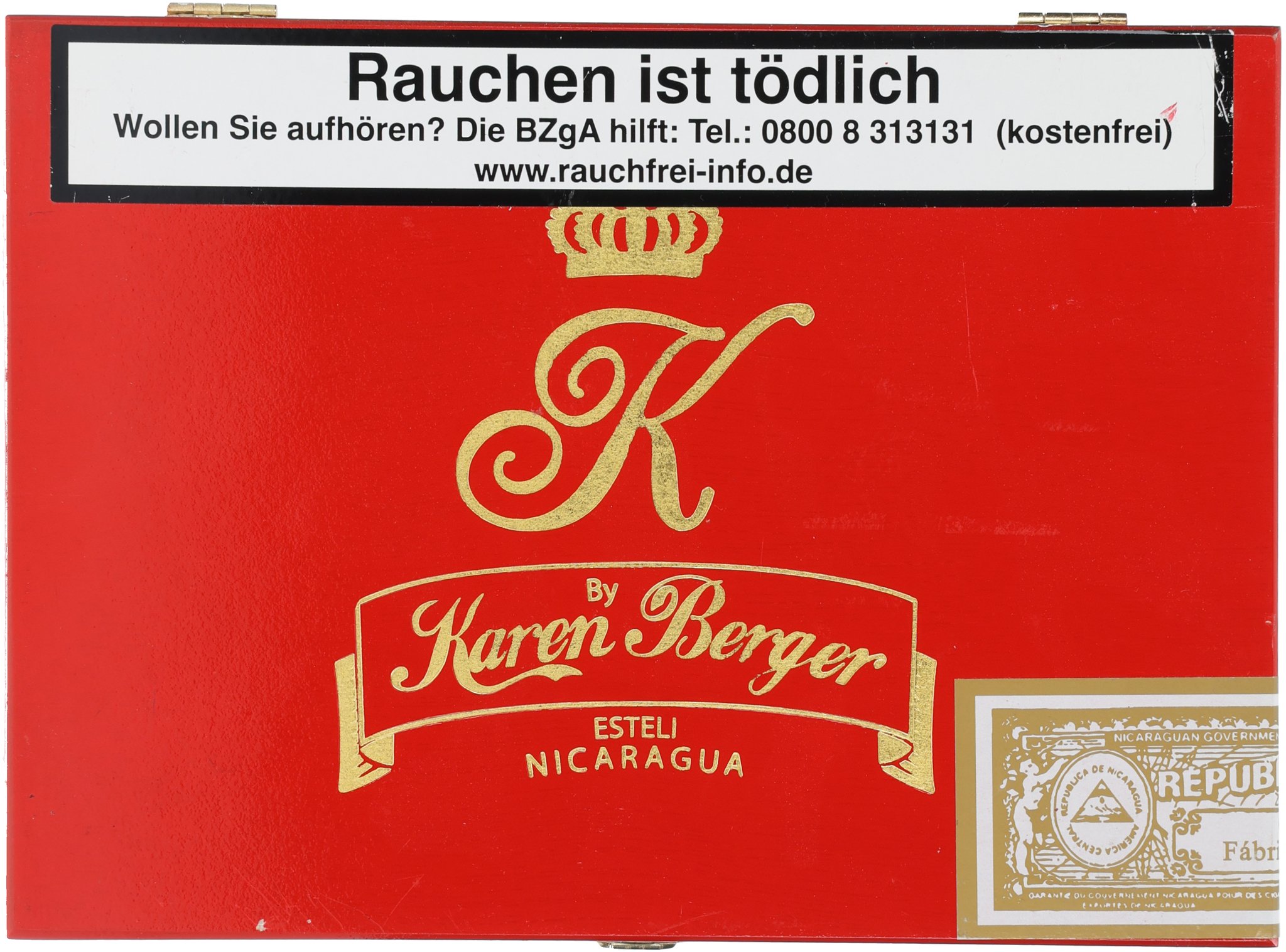 Cameroon Robusto  box front