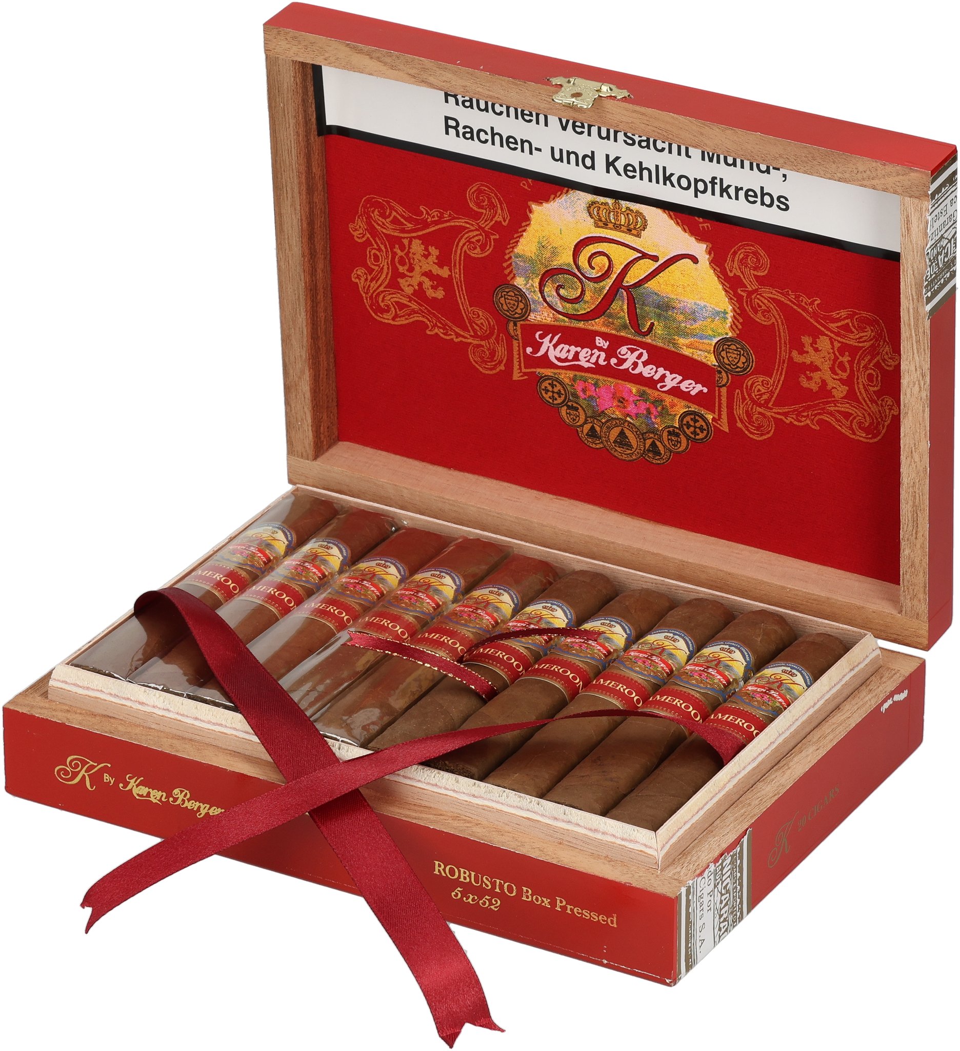 Cameroon Robusto box open