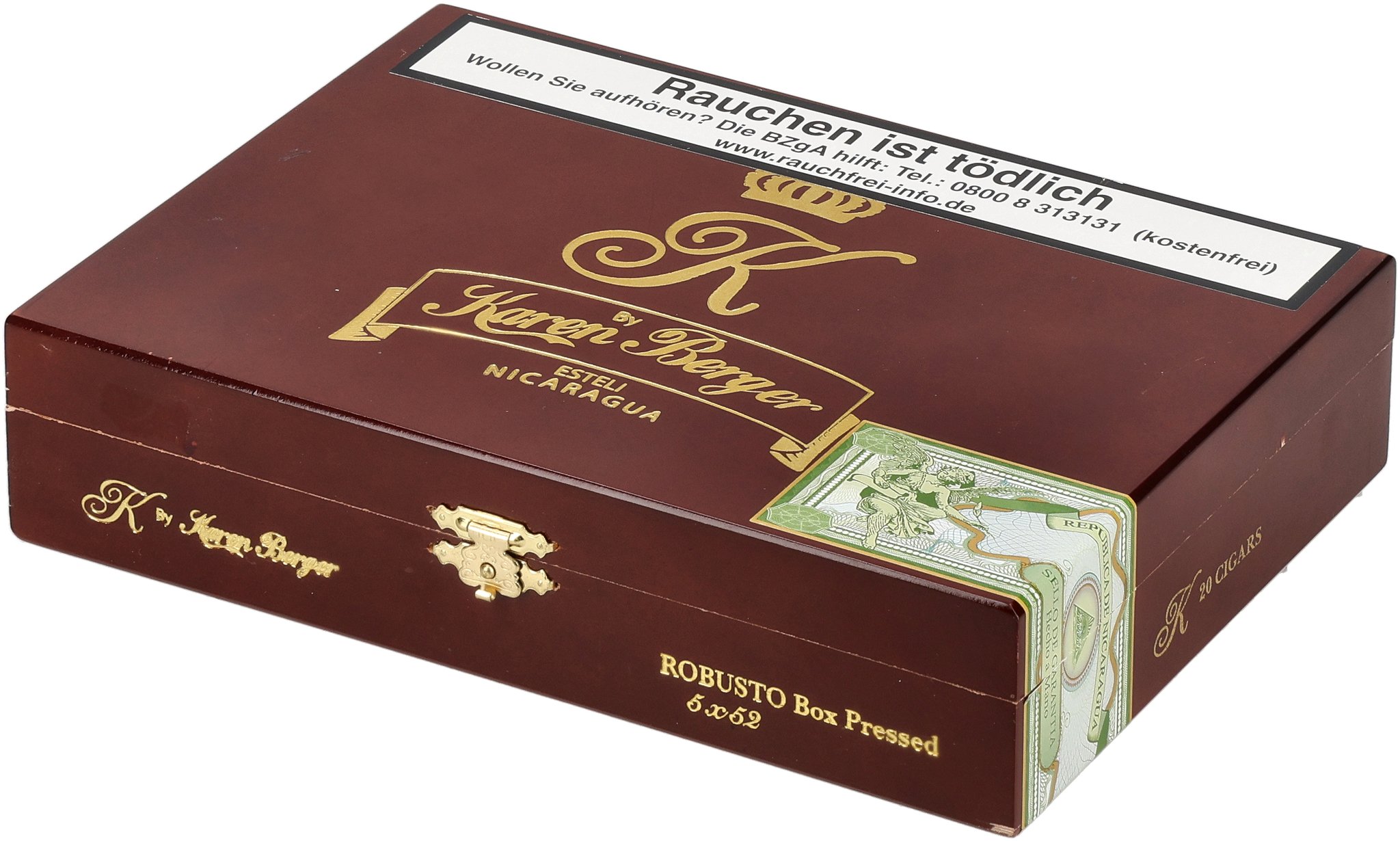 Berger Maduro Robusto box