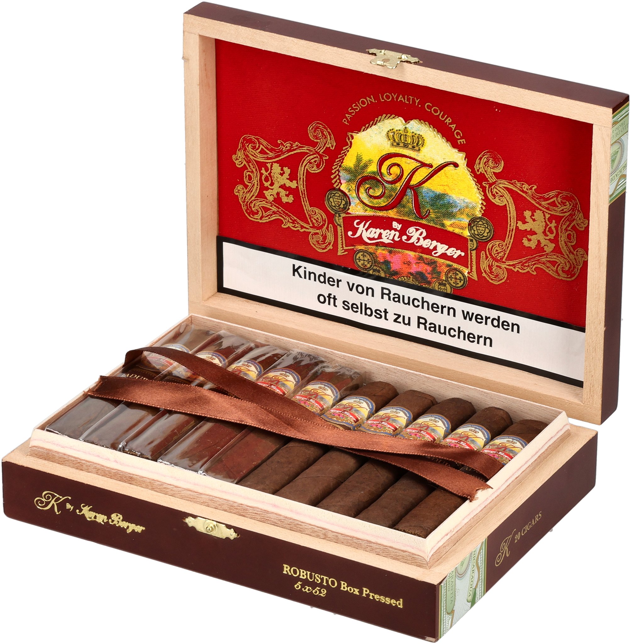 Berger Maduro Robusto box open