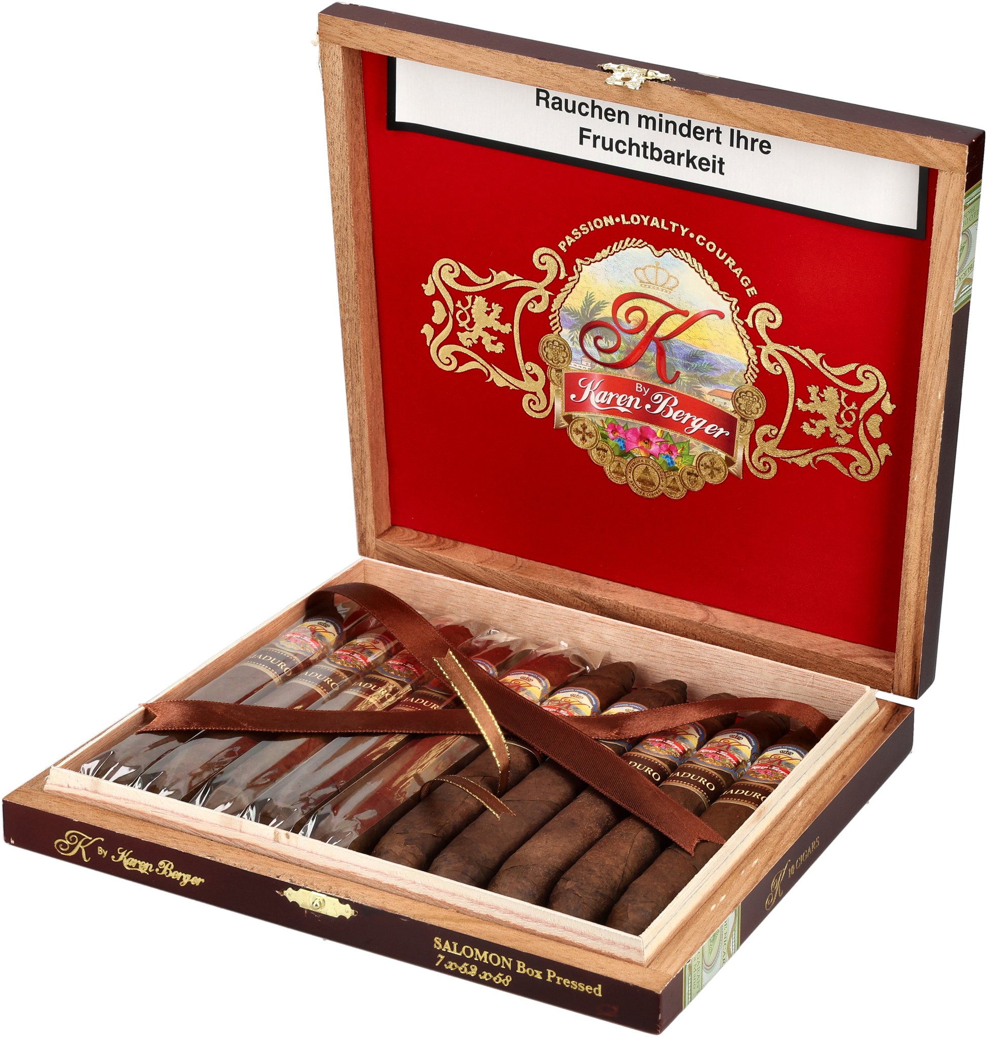 Berger Maduro Salomon box open
