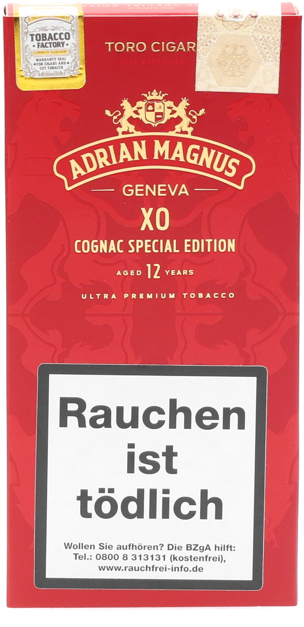 XO - Cognac Infused Toro 3er front