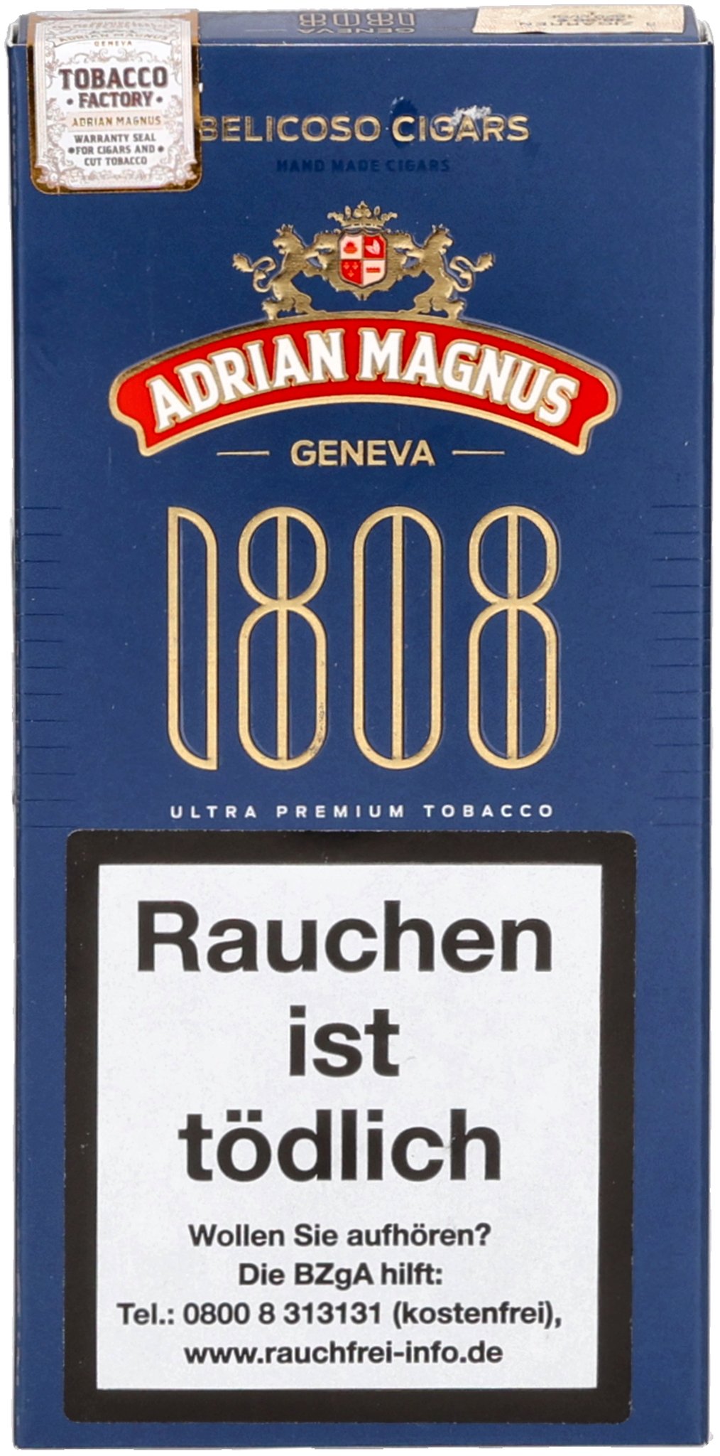 1808 Belicoso box front
