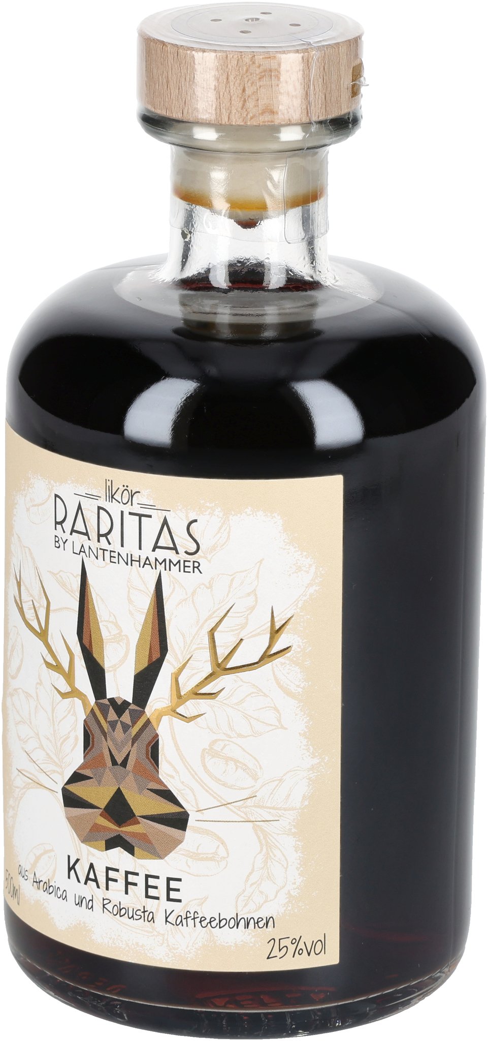 Raritas Kaffee 500ml side