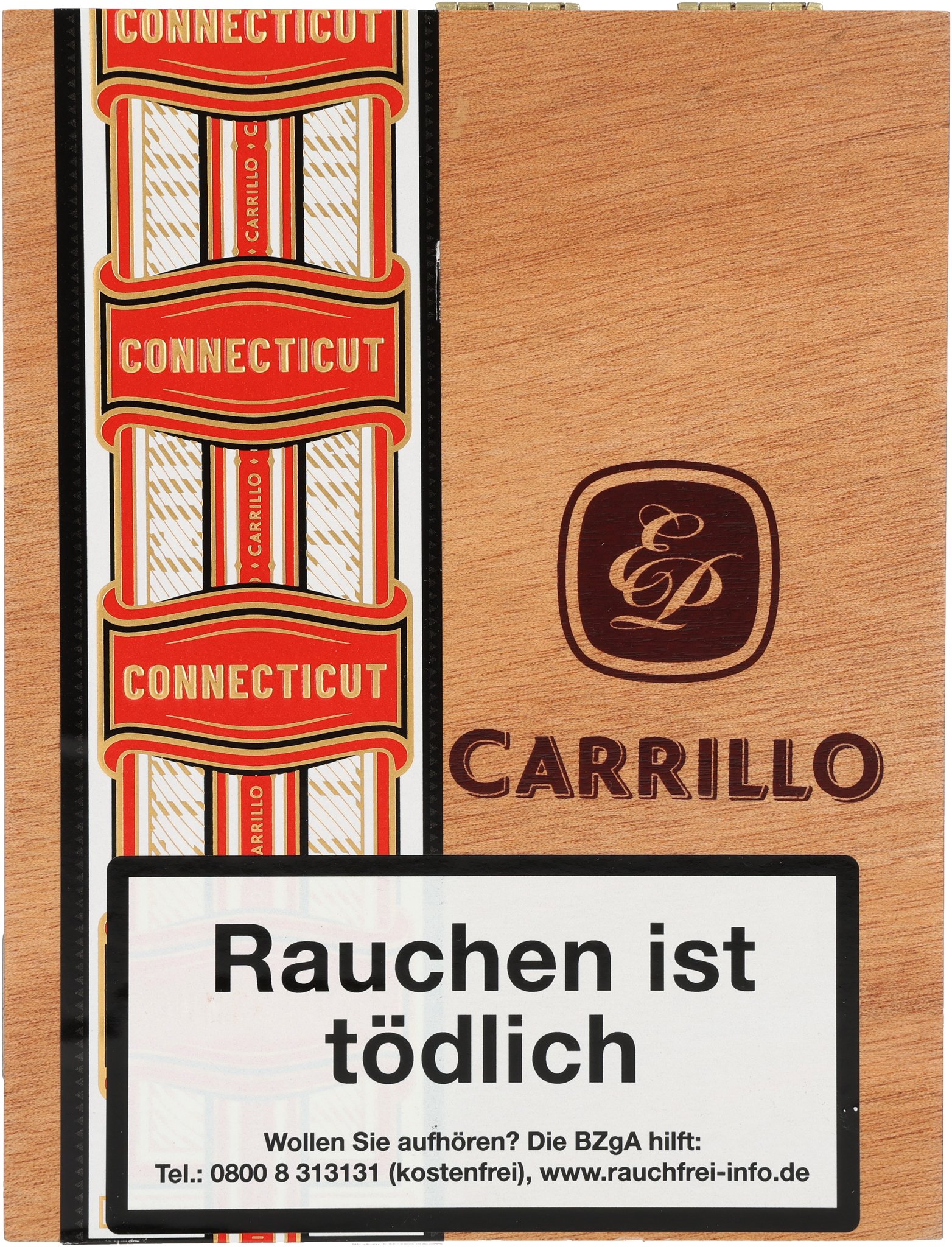 Connecticut Corona box front