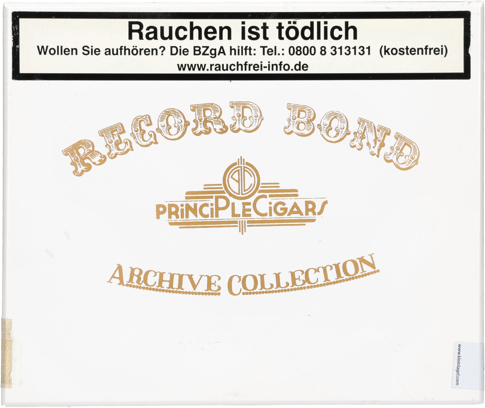 Archive Collection Record Bond box front