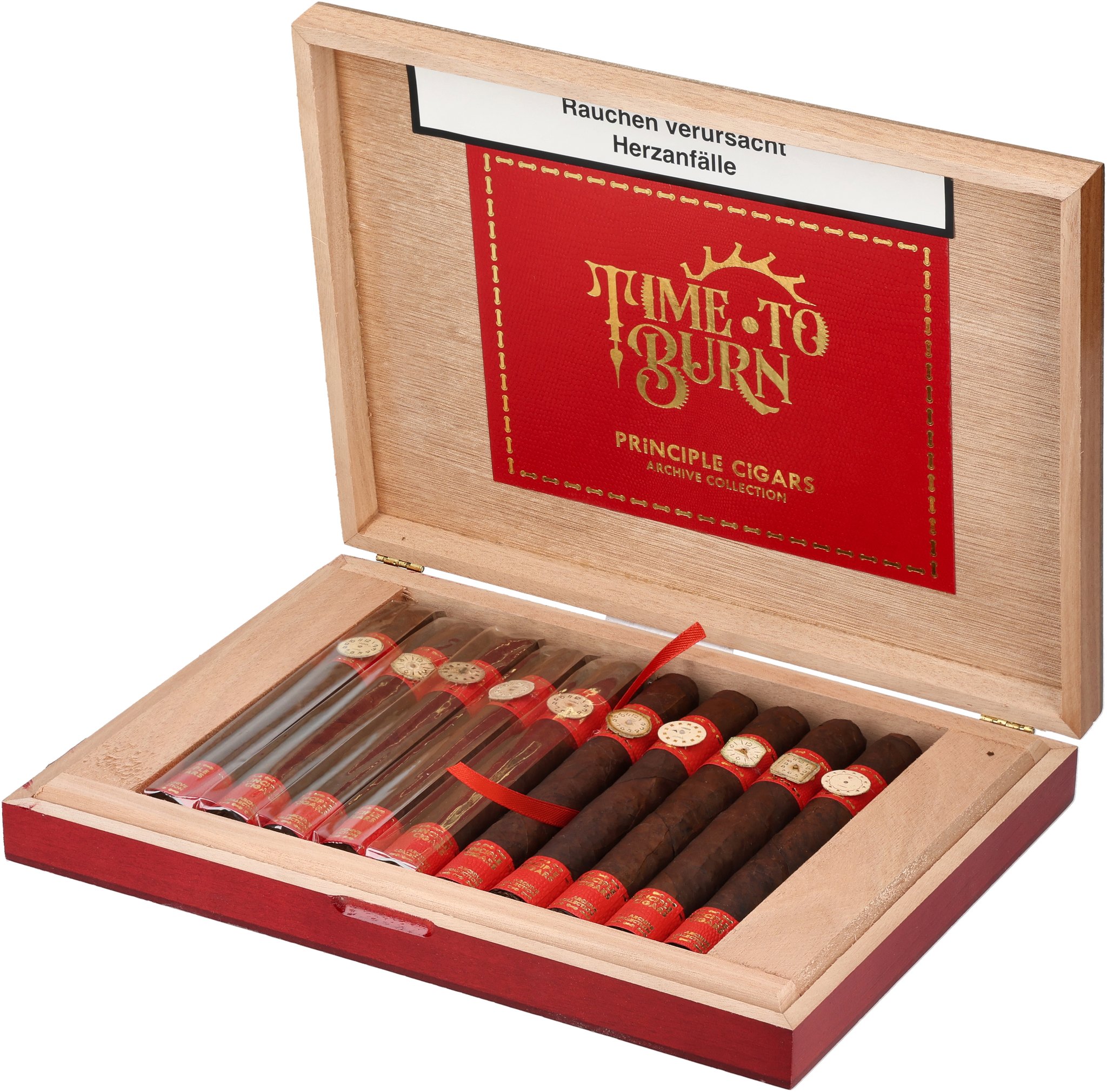 Archive Collection Time to Burn Maduro box open