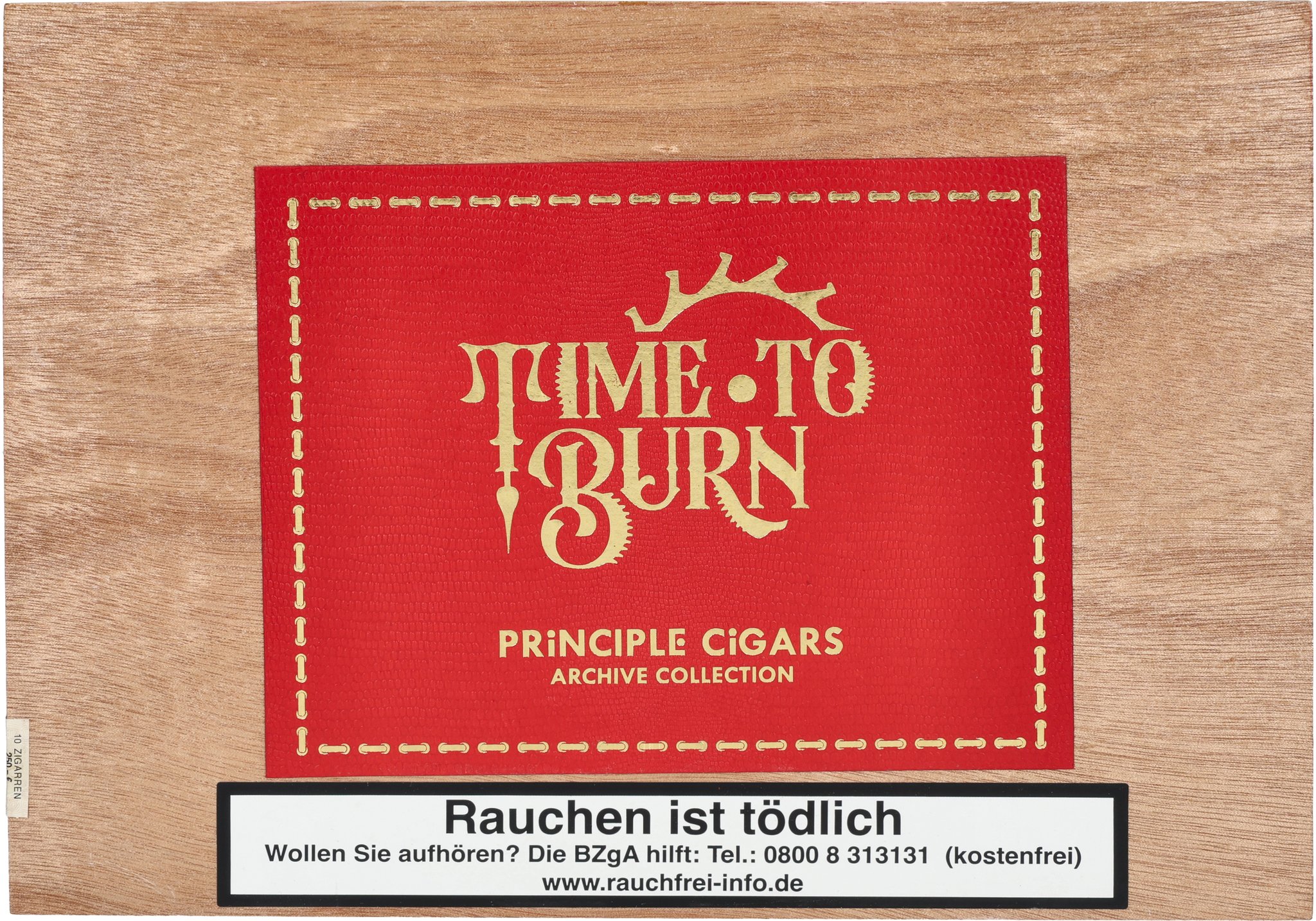 Archive Collection Time to Burn Maduro box front