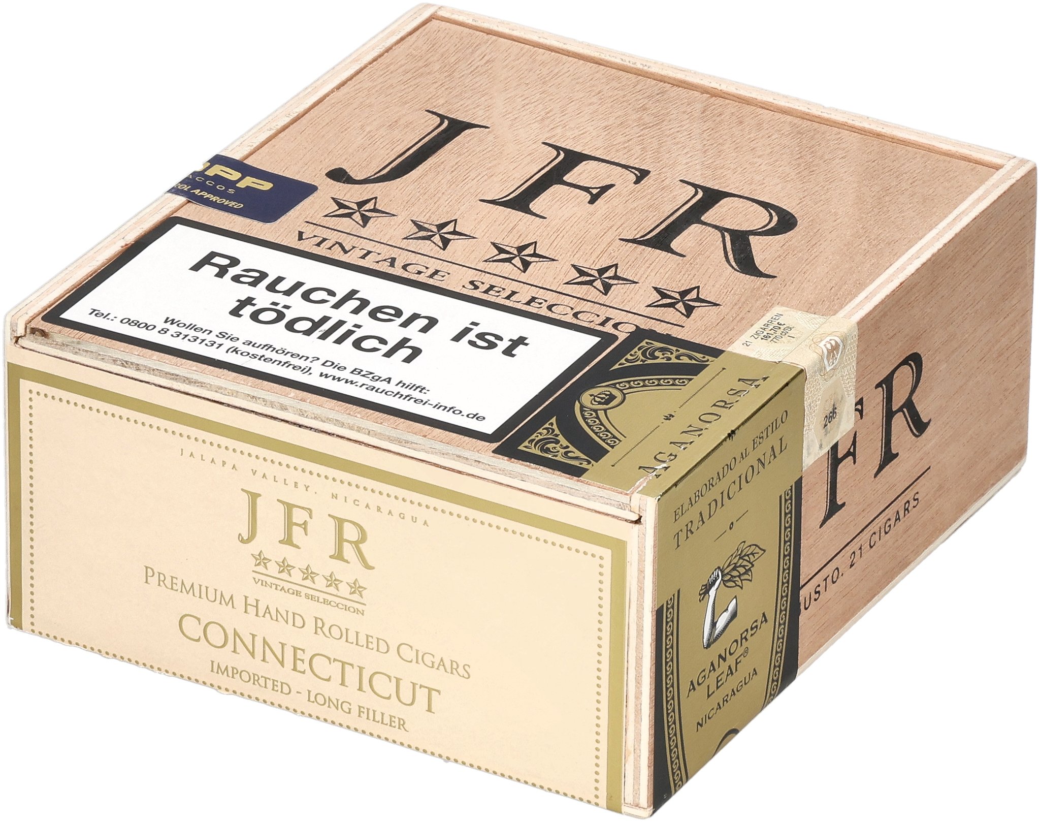 JFR Connecticut Robusto box
