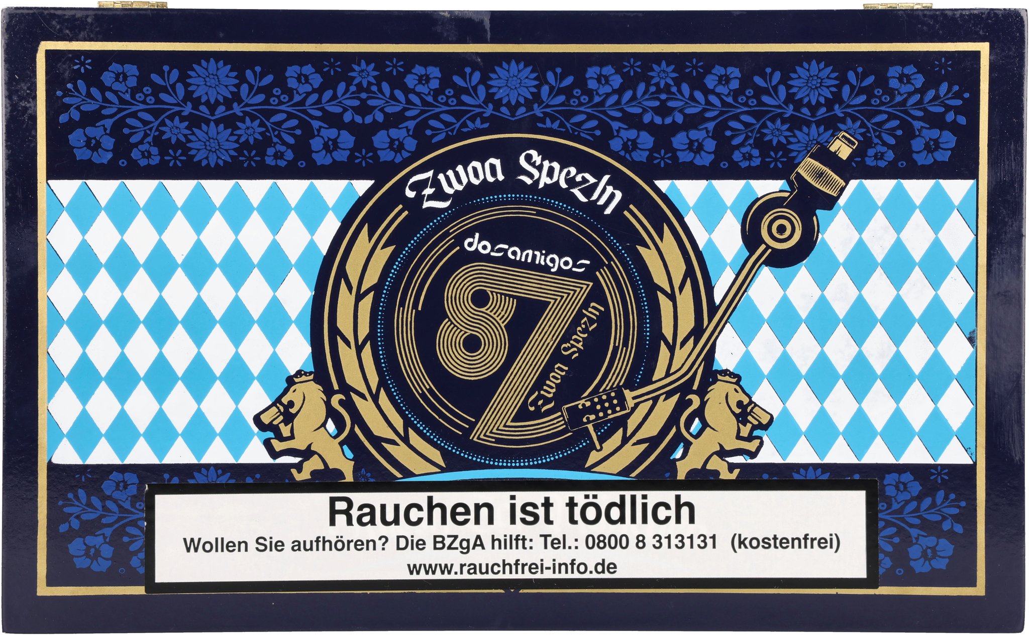 Dos Amigos 87 Zwoa Spezln box front
