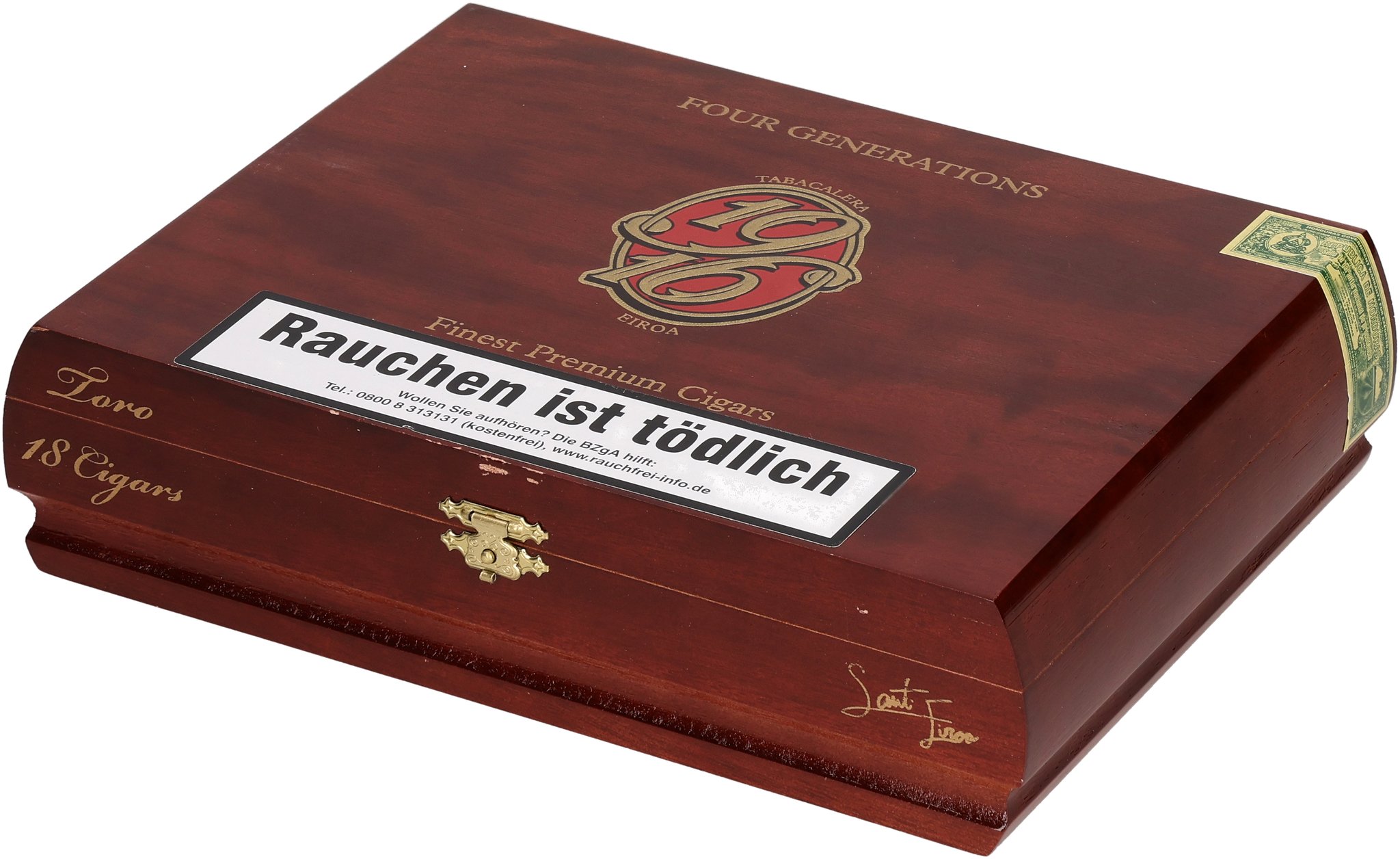 1916 Tabacalera Eiroa Toro box