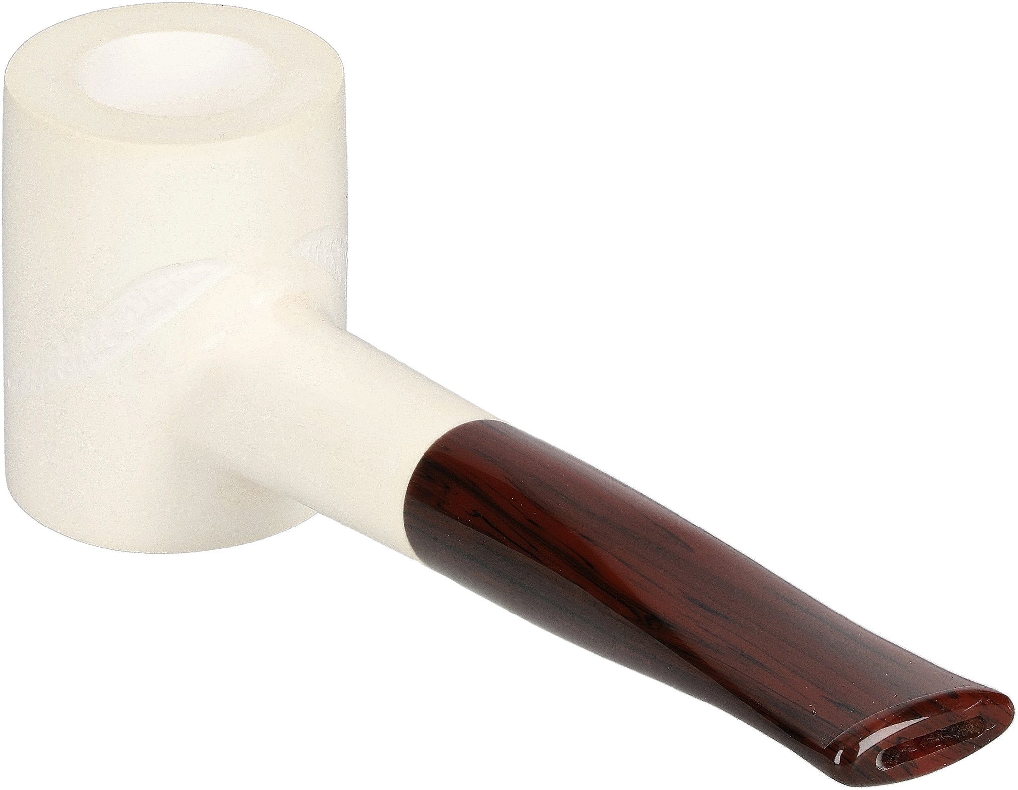 White Pipes Meerschaum Poker_02