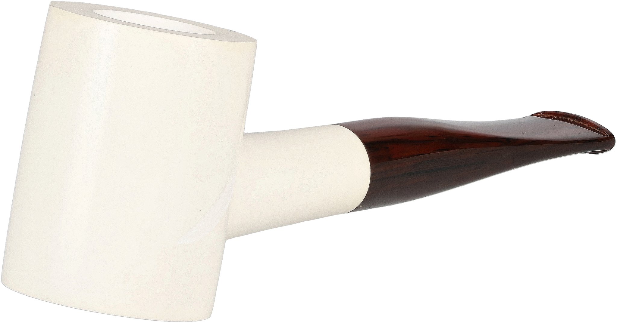 White Pipes Meerschaum Poker_03