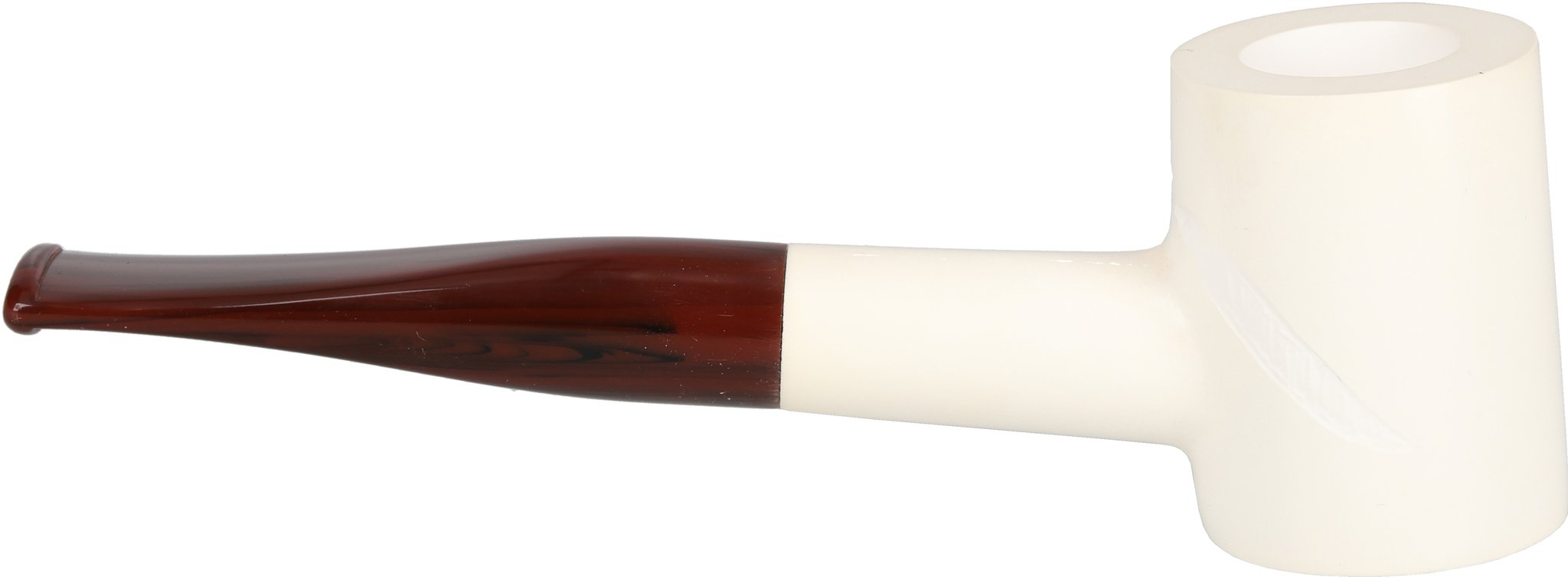 White Pipes Meerschaum Poker_05