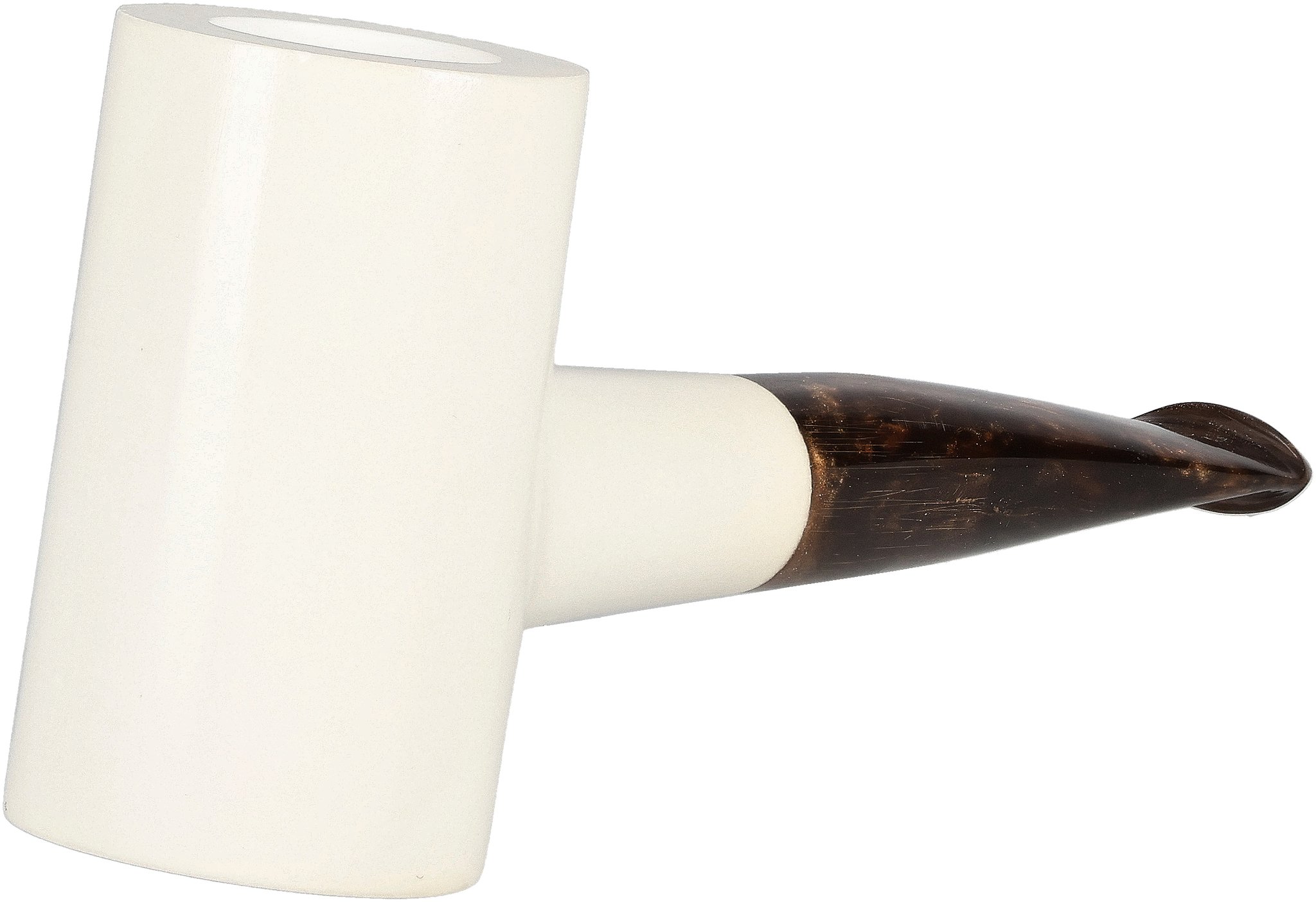 White Pipes Meerschaum Poker_03