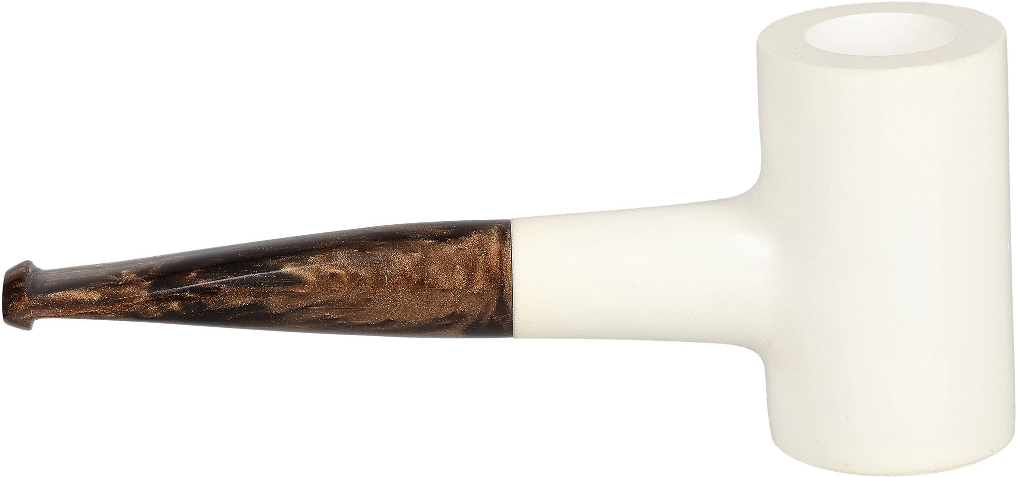 White Pipes Meerschaum Poker_05