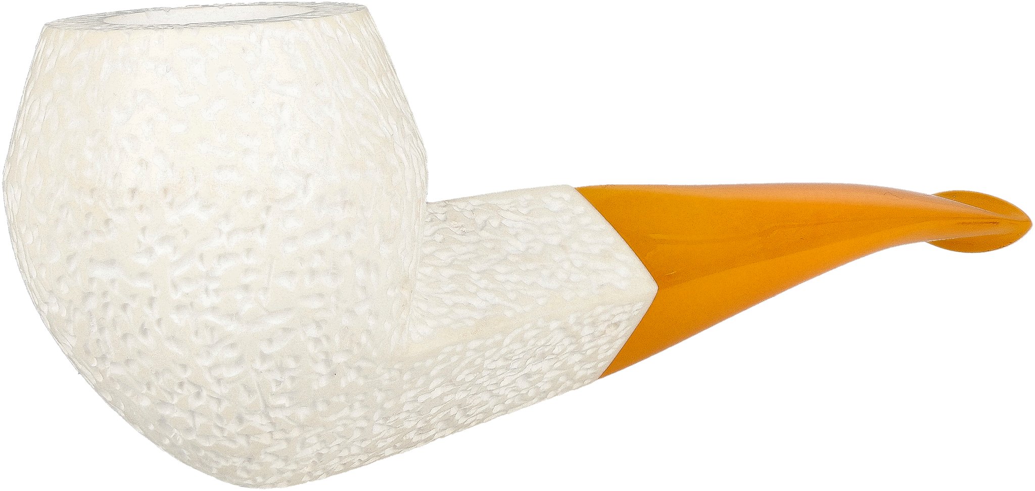 White Pipes Meerschaum Bent Bulldog_03