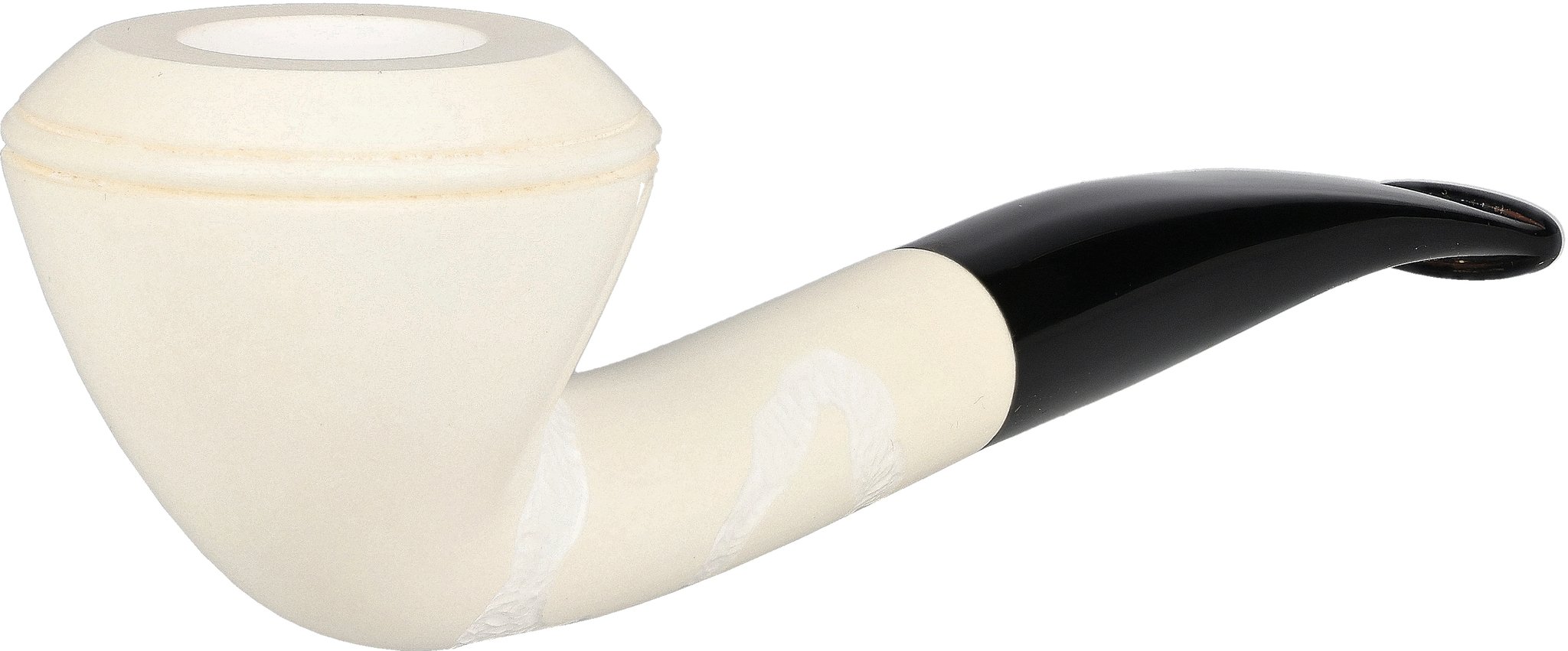 White Pipes Meerschaum Bent Rhodesian_03