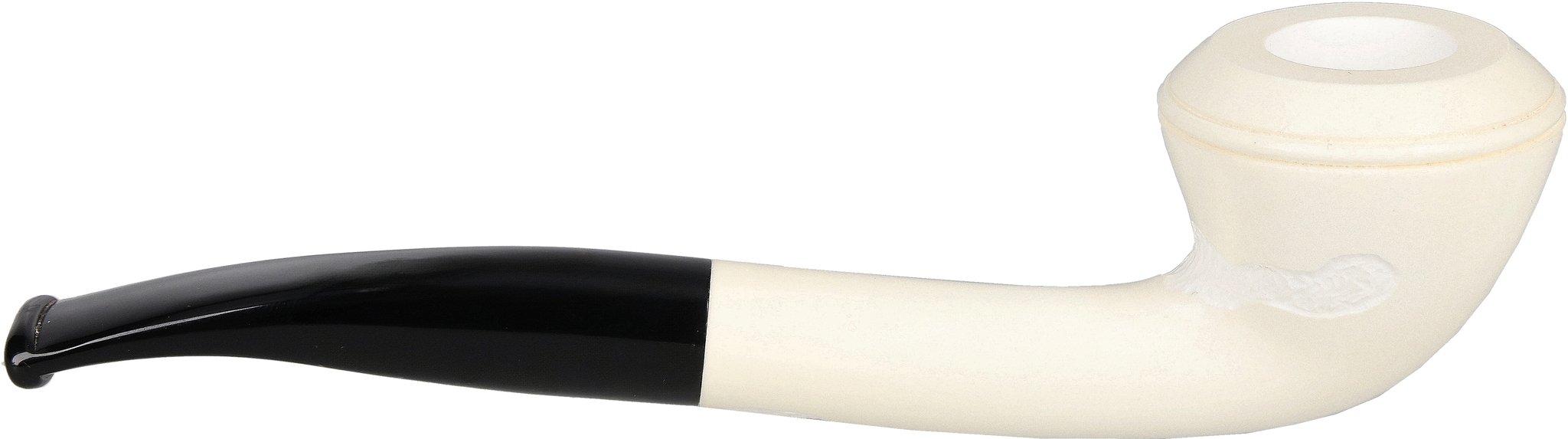White Pipes Meerschaum Bent Rhodesian_05
