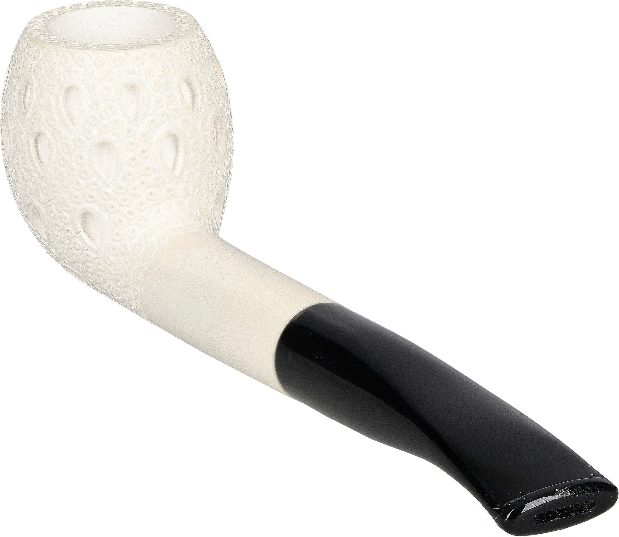White Pipes Meerschaum Egg_02