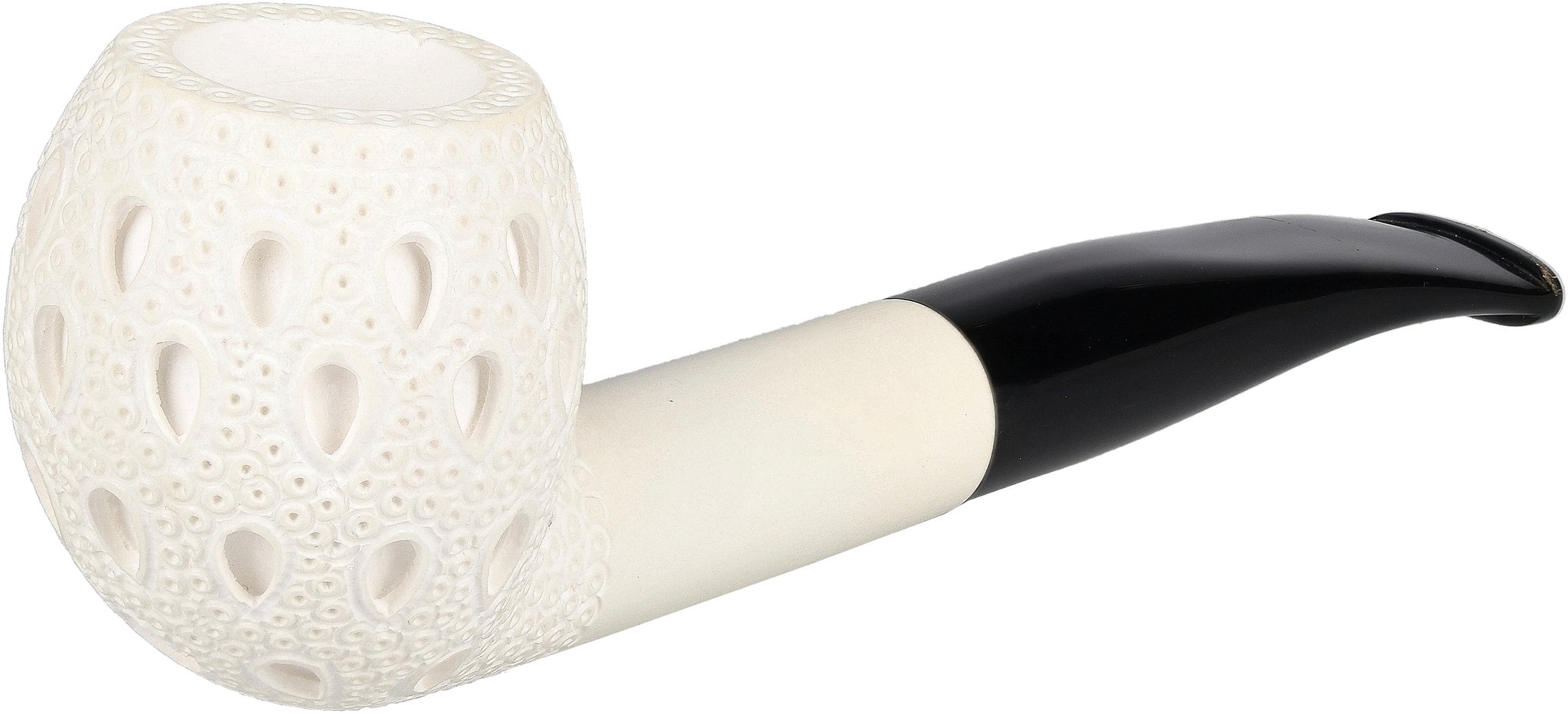 White Pipes Meerschaum Egg_03