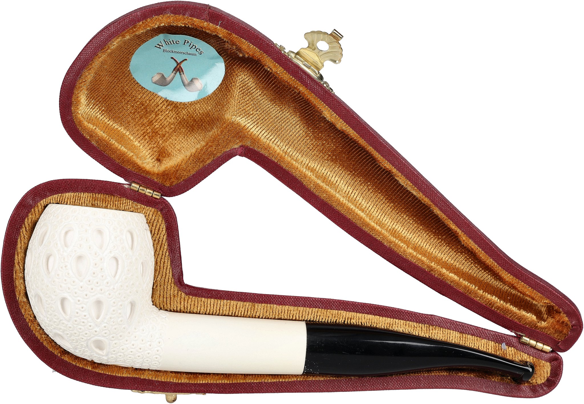 White Pipes Meerschaum Egg_07