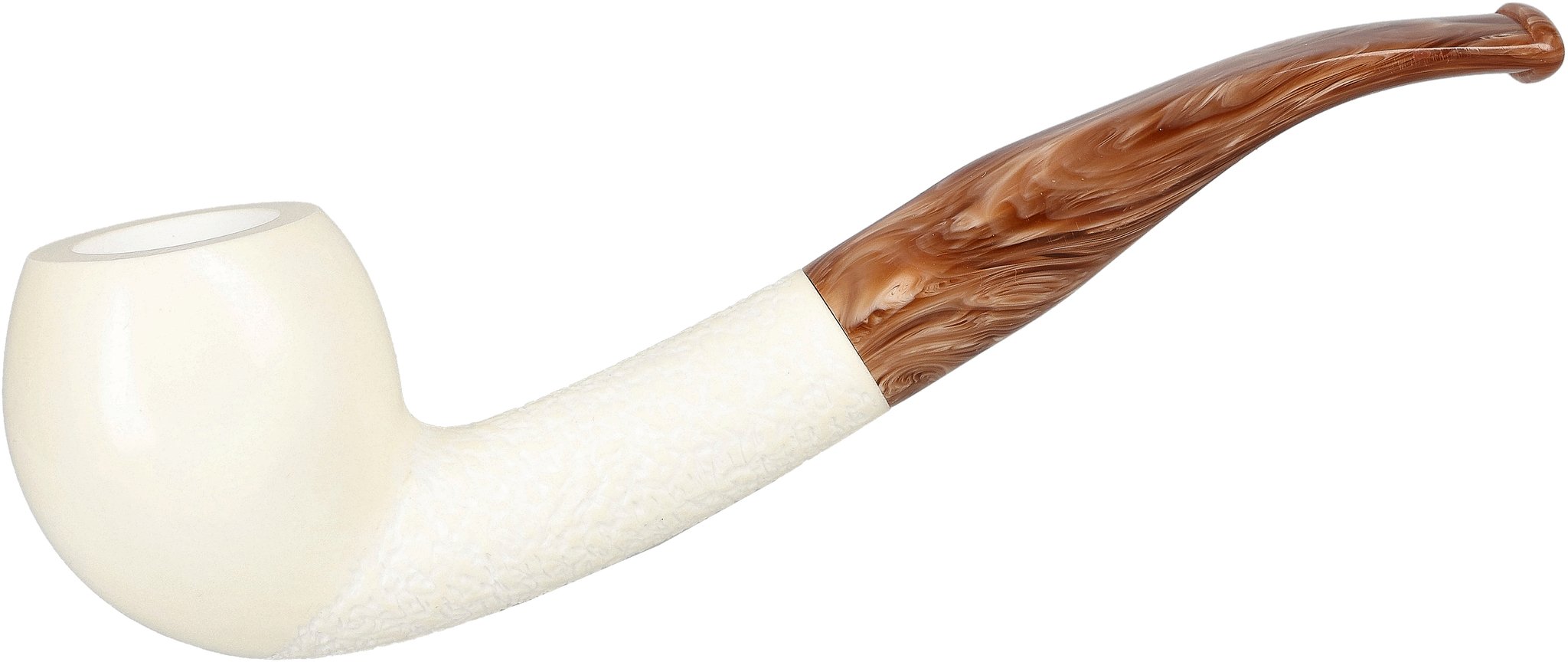 White Pipes Meerschaum Apple_01
