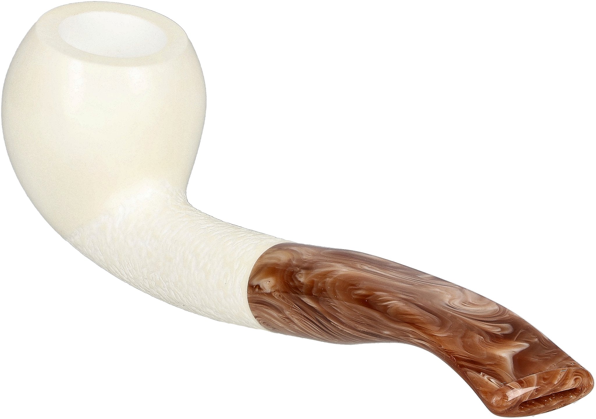 White Pipes Meerschaum Apple_02