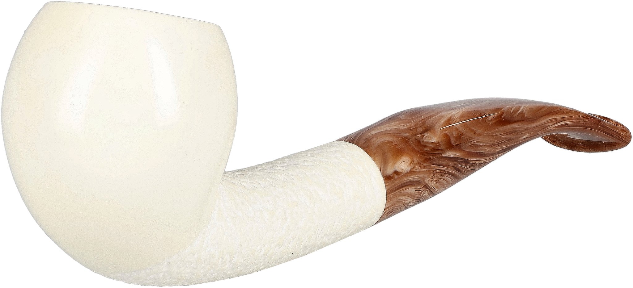 White Pipes Meerschaum Apple_03
