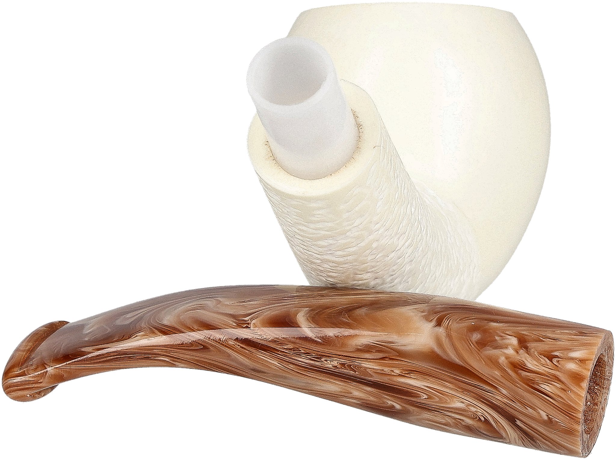 White Pipes Meerschaum Apple_06