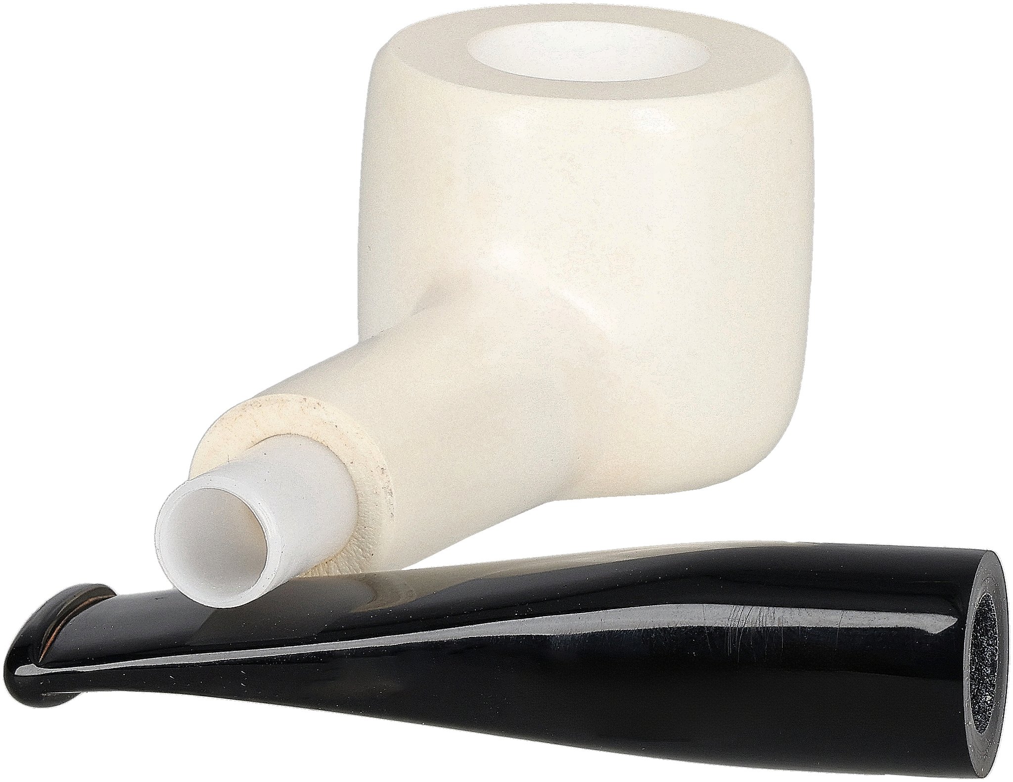 White Pipes Meerschaum Pot_06