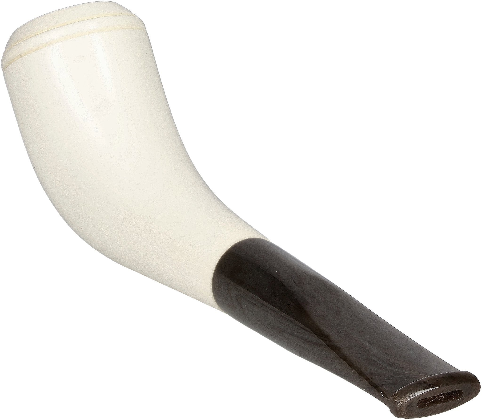 White Pipes Meerschaum Horn_02