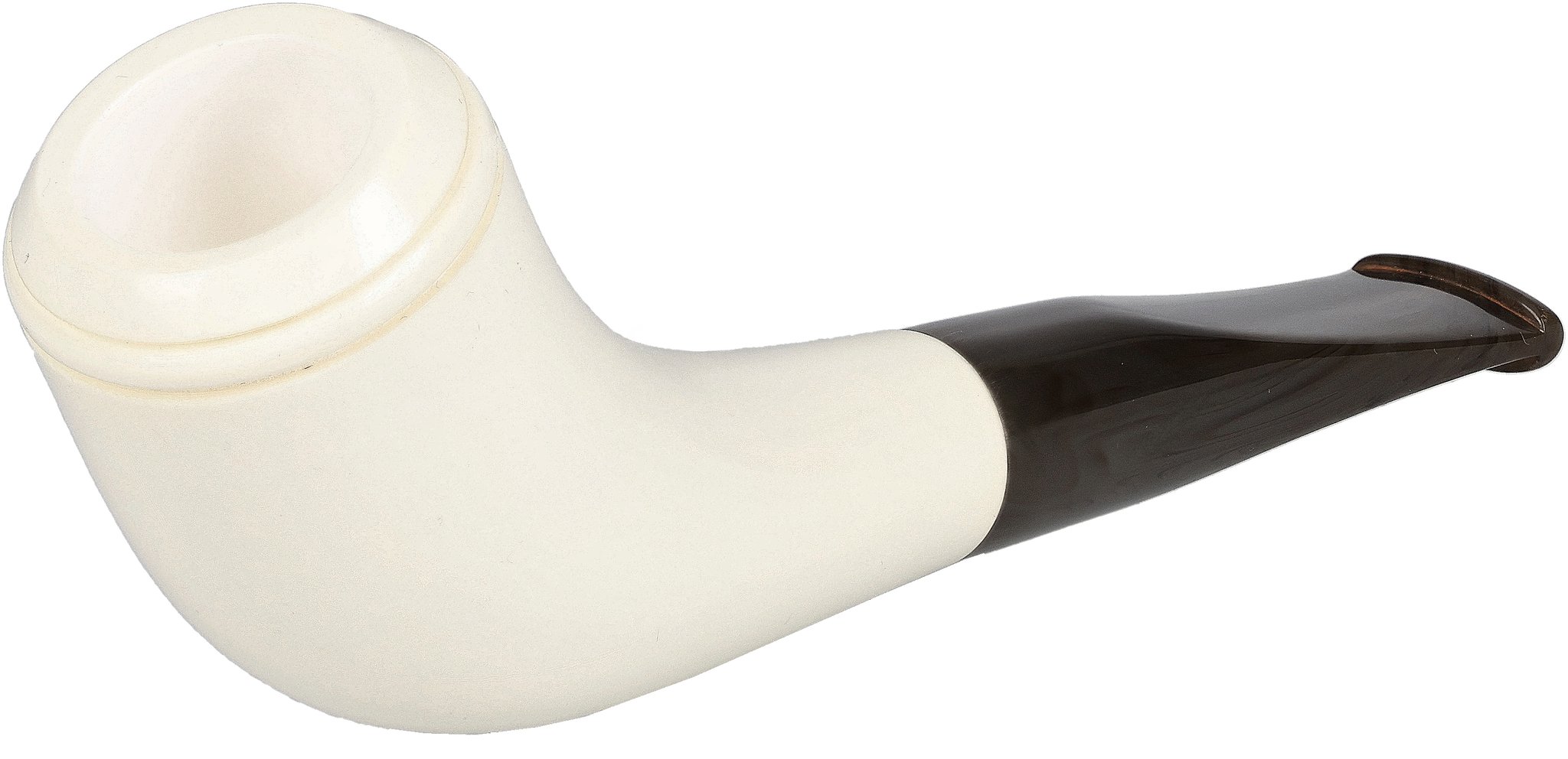 White Pipes Meerschaum Horn_03