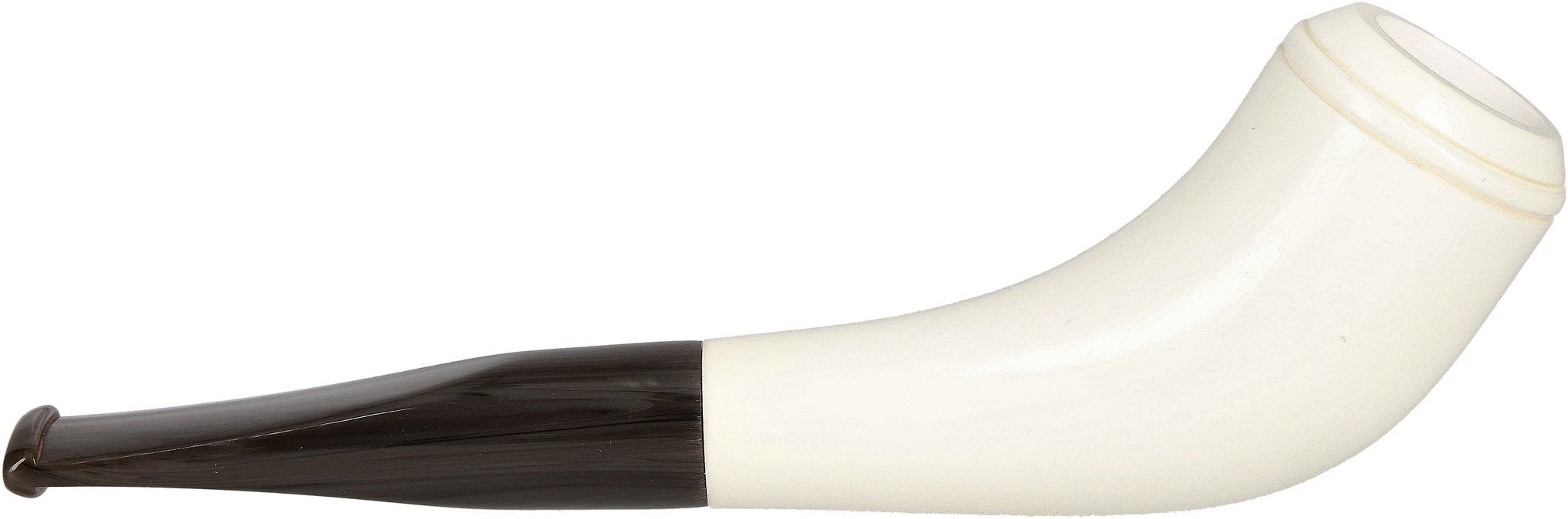 White Pipes Meerschaum Horn_05