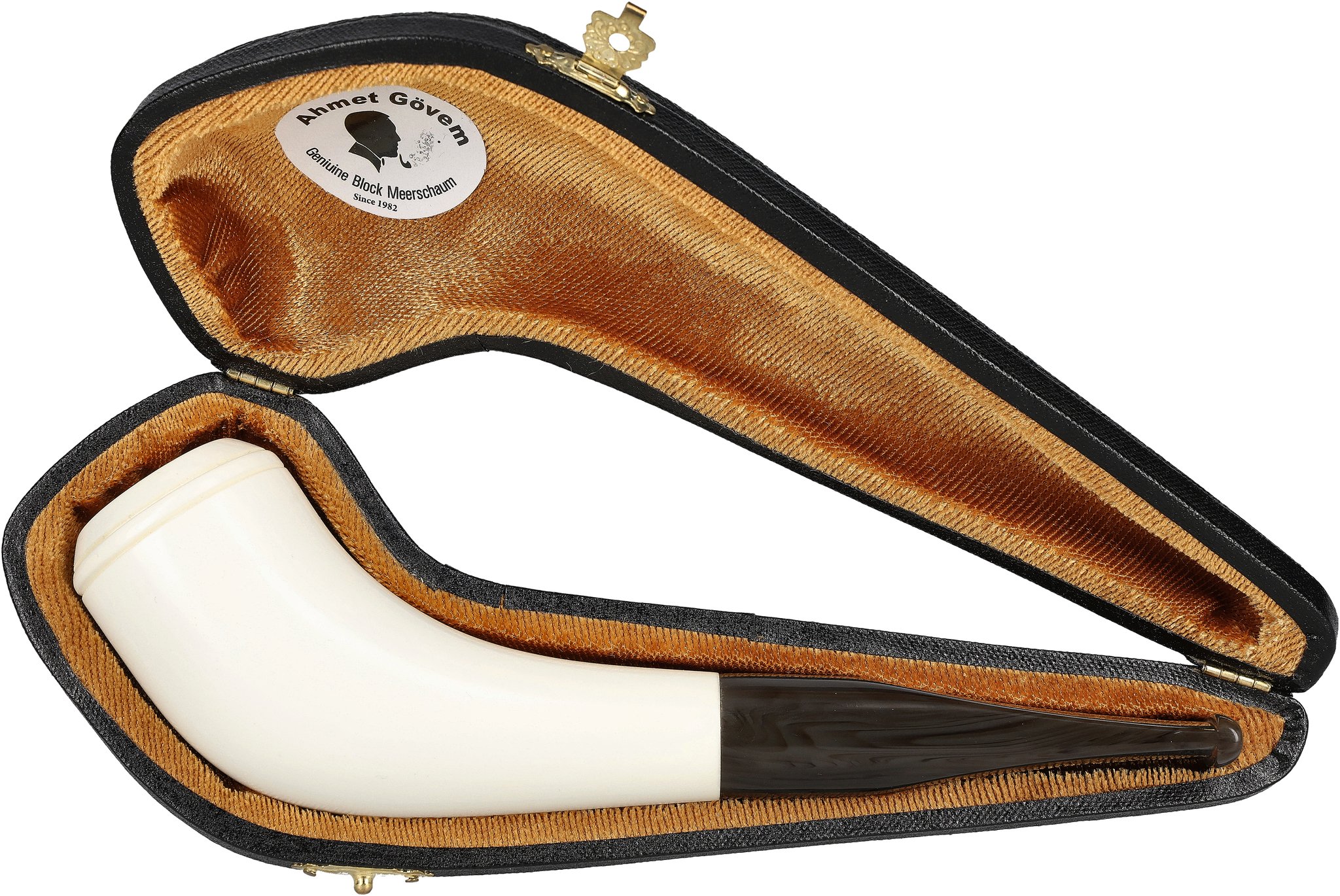 White Pipes Meerschaum Horn_07